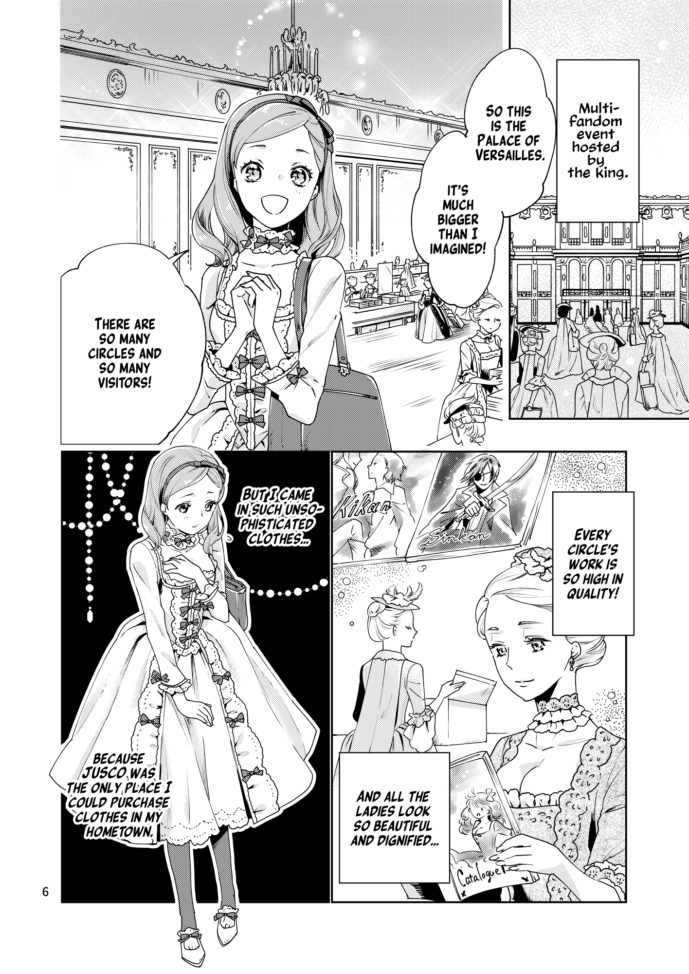 Welcome to (Doujinshi Convention) Versailles 第7页