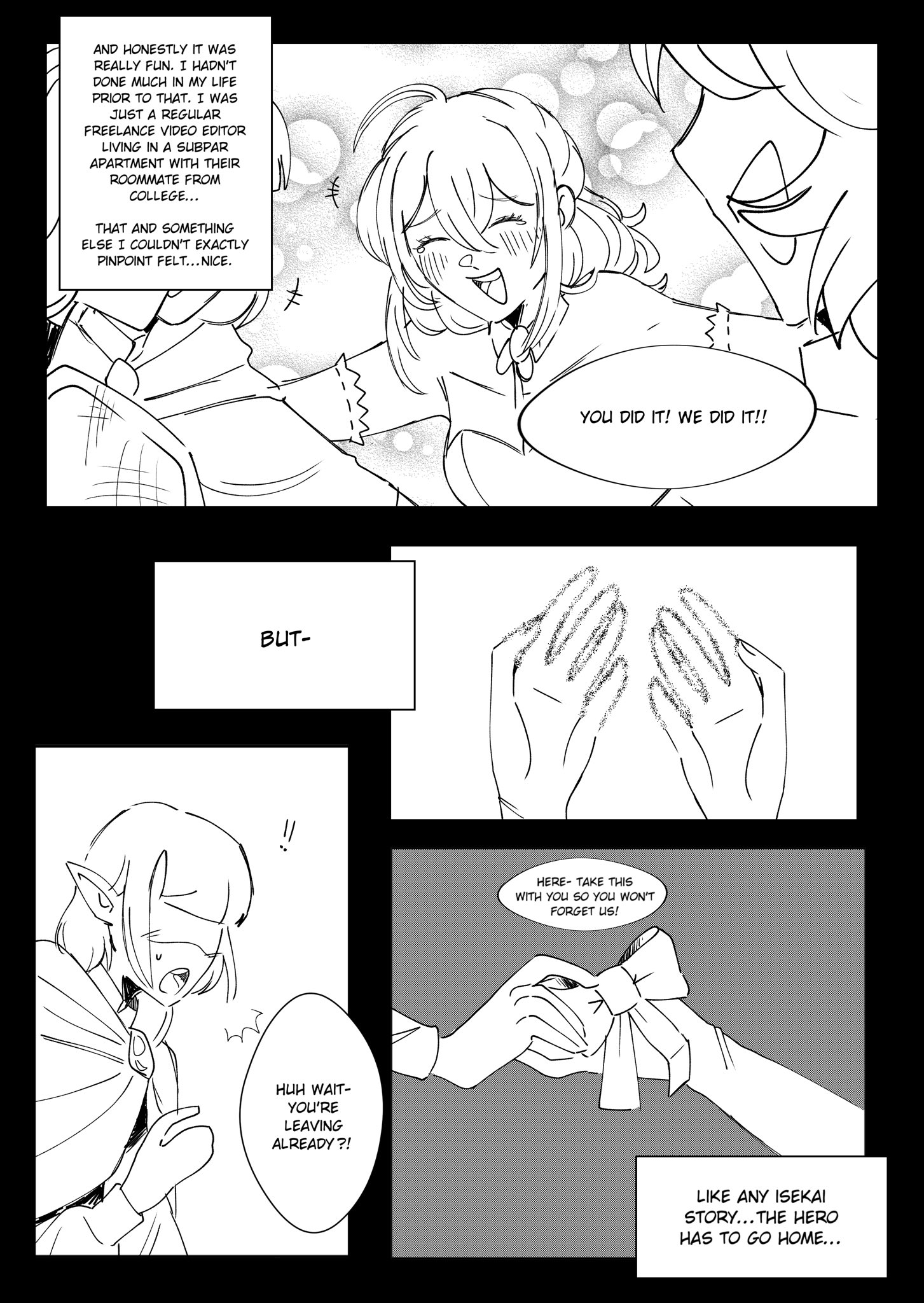 Is It Strange to Feel Dysphoric After Coming Back from an Isekai?! 第6页