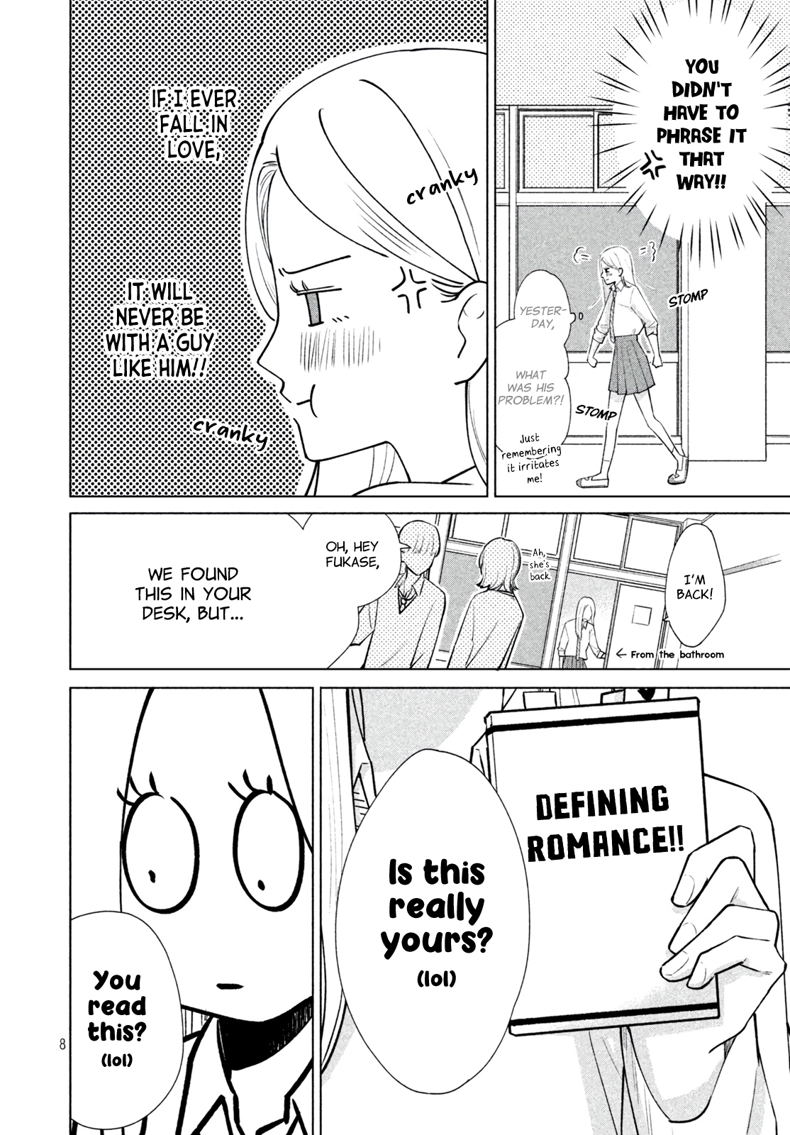 I Still Haven't Experienced a Kiss 第8页