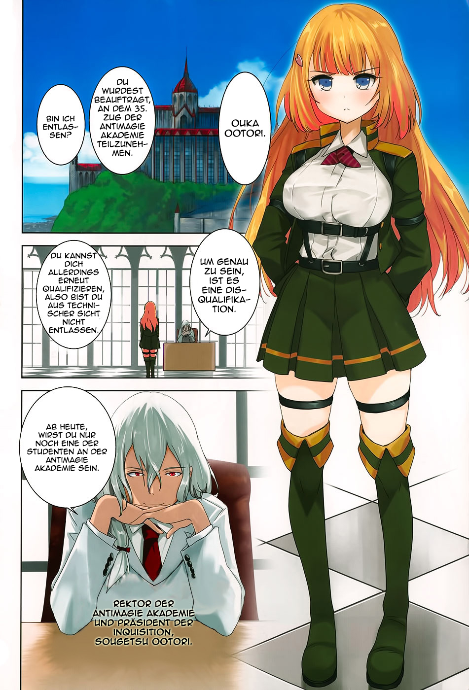 Anti-Magic Academy "The 35th Test Platoon" Vol. 1 Ch. 1 第7页
