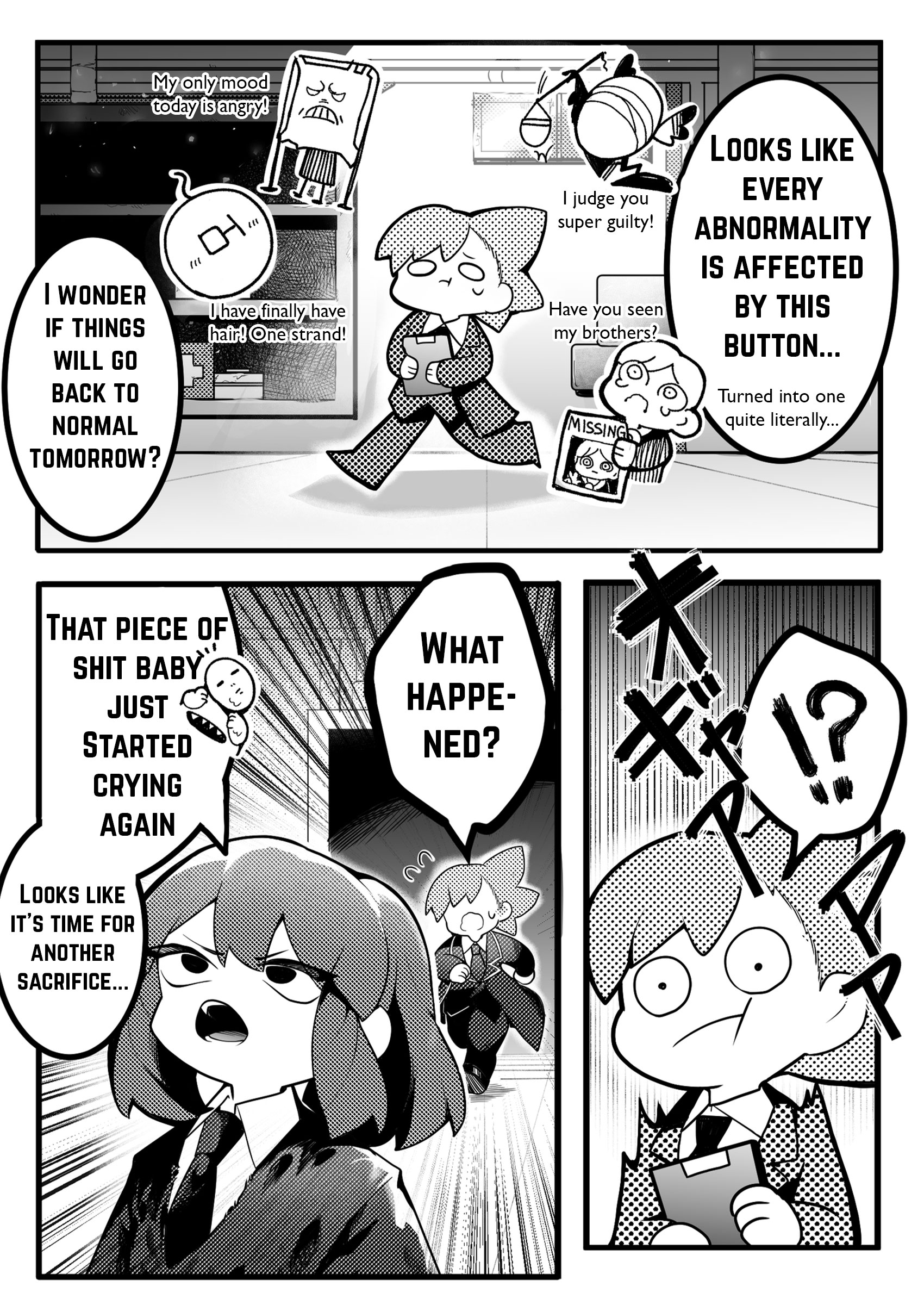 Lobotomy Corporation - The One Button (Doujinshi) 第5页