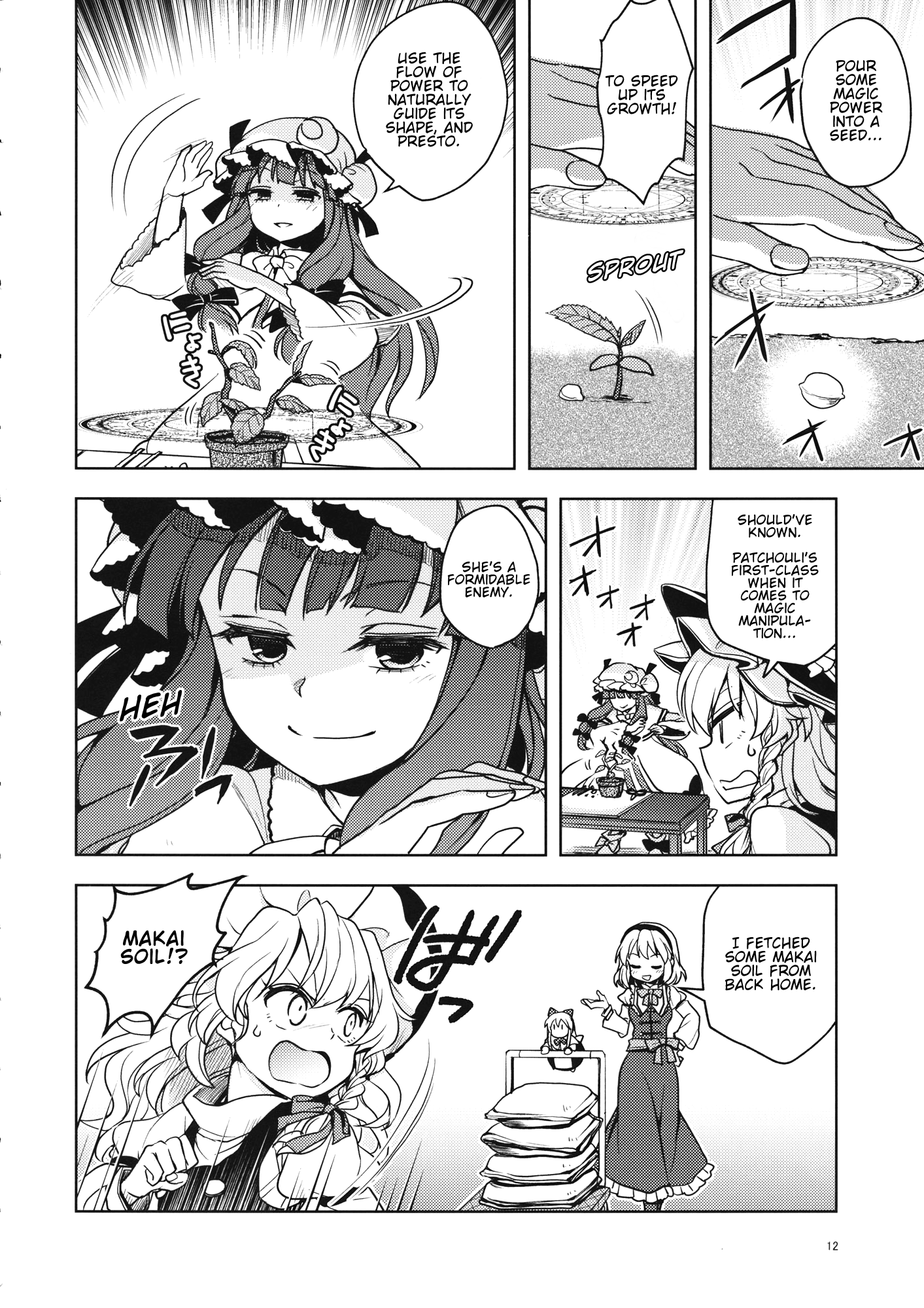 Touhou - Bluffing 'Bout Bonsai (Doujinshi) Oneshot 第11页