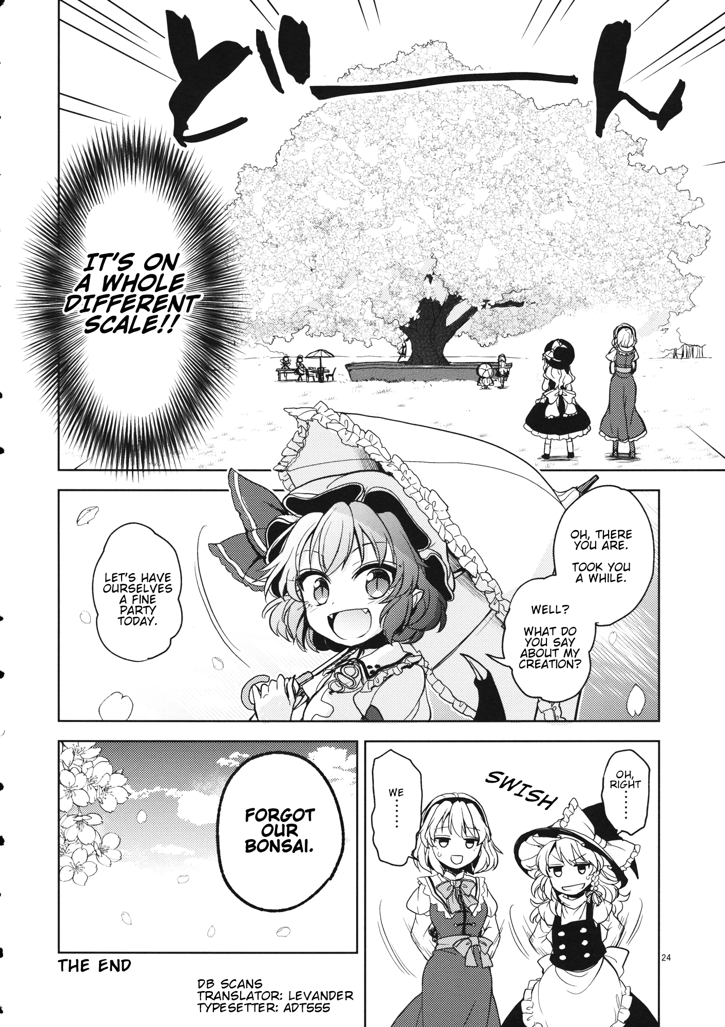 Touhou - Bluffing 'Bout Bonsai (Doujinshi) Oneshot 第23页