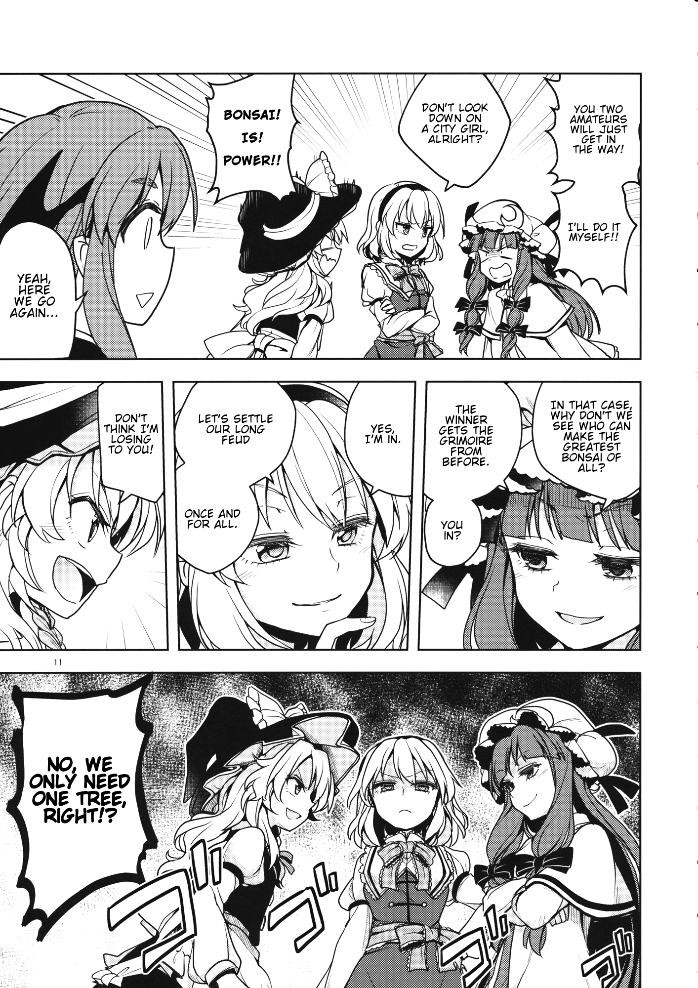 Touhou - Bluffing 'Bout Bonsai (Doujinshi) Oneshot 第10页