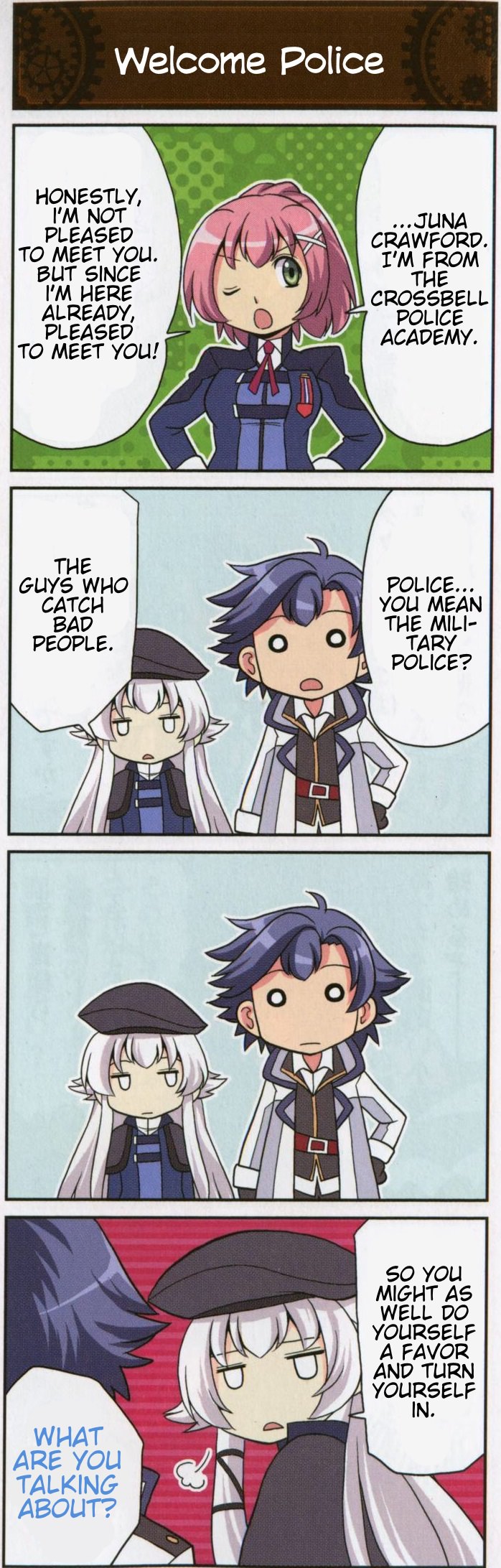 Sen no Kiseki Magazine 4koma 第6页