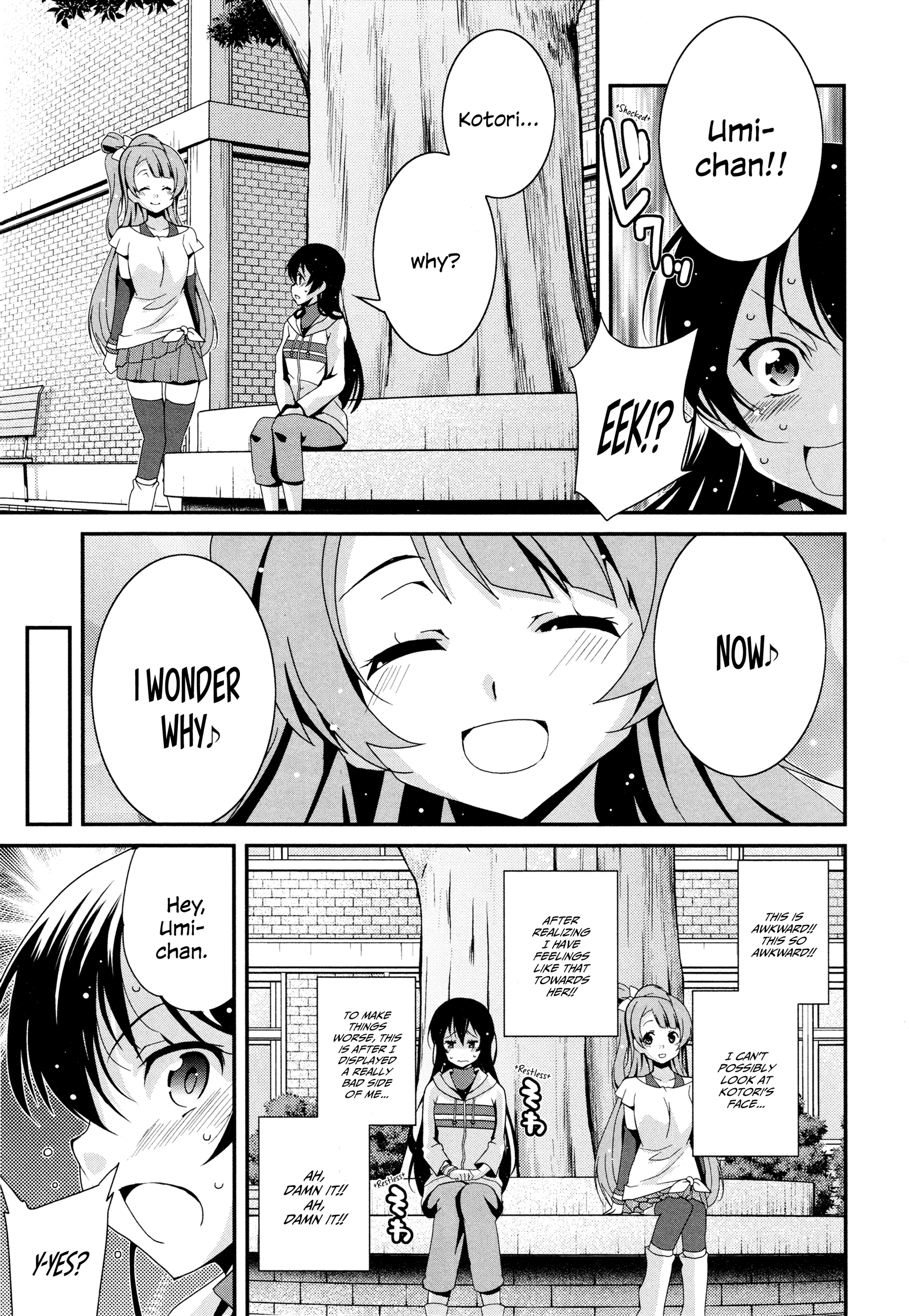 Love Live! Comic Anthology µ's Precious Days Because Love is Blind 第13页