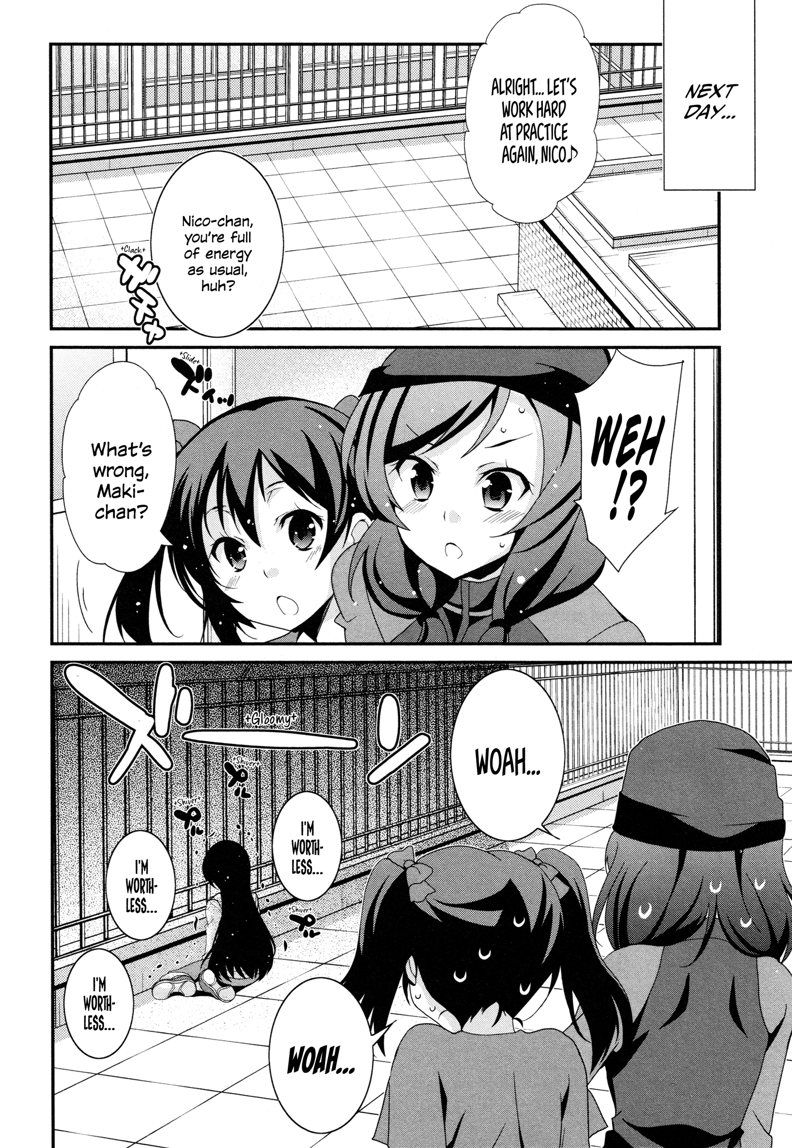 Love Live! Comic Anthology µ's Precious Days Because Love is Blind 第4页
