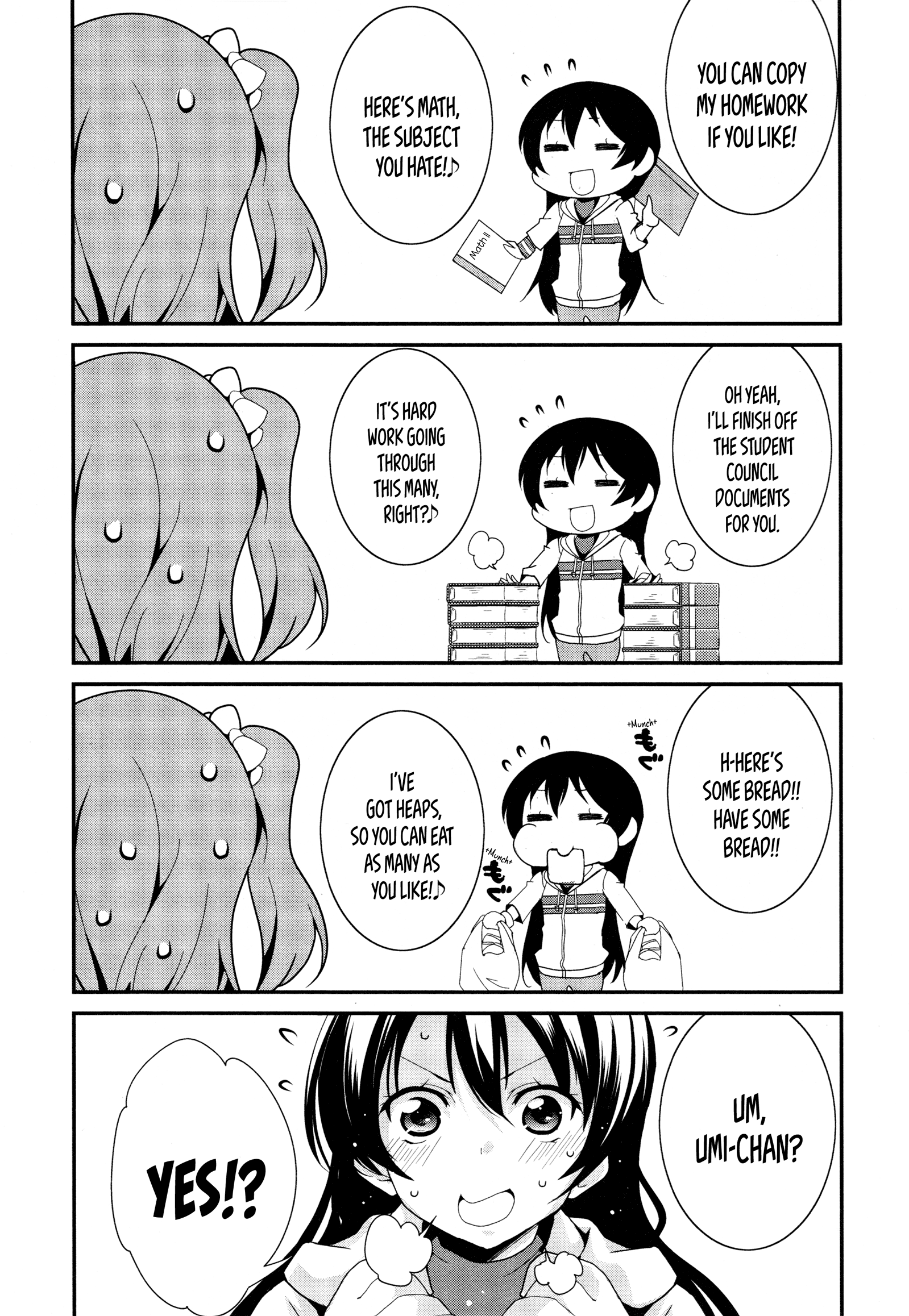 Love Live! Comic Anthology µ's Precious Days Because Love is Blind 第9页