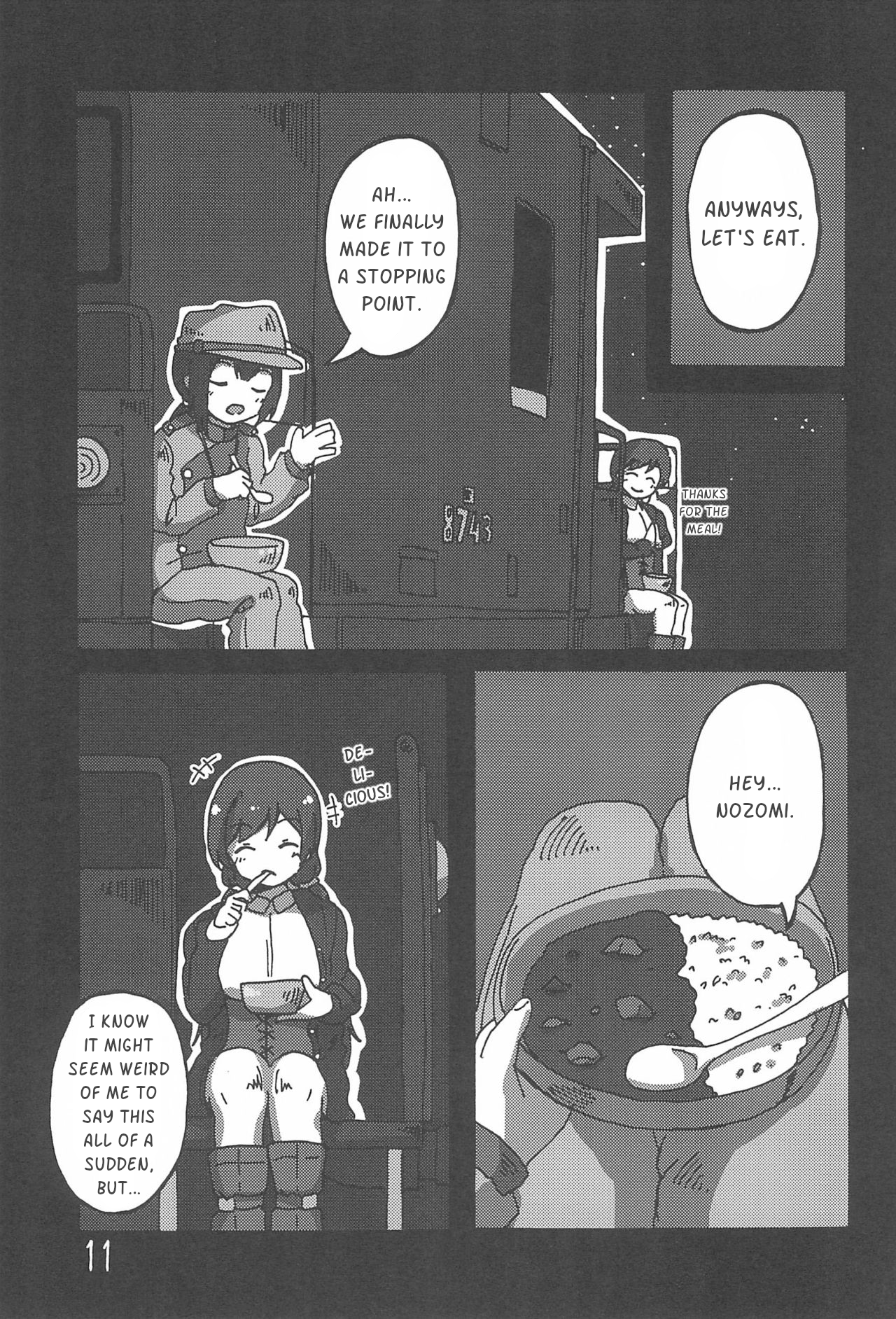 Love Live! - Deep Blue on the Rail (Doujinshi) Oneshot 第11页
