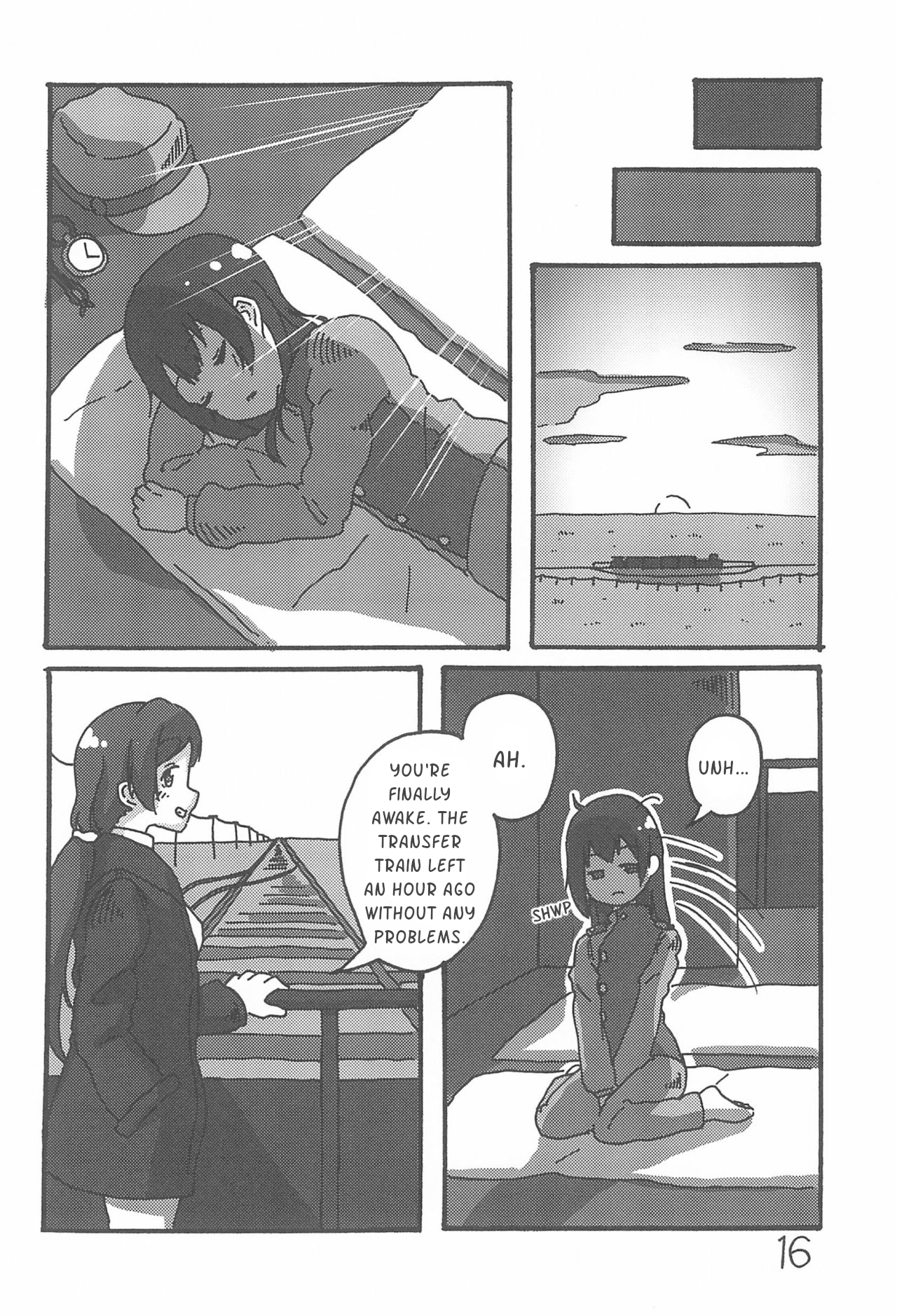 Love Live! - Deep Blue on the Rail (Doujinshi) Oneshot 第16页