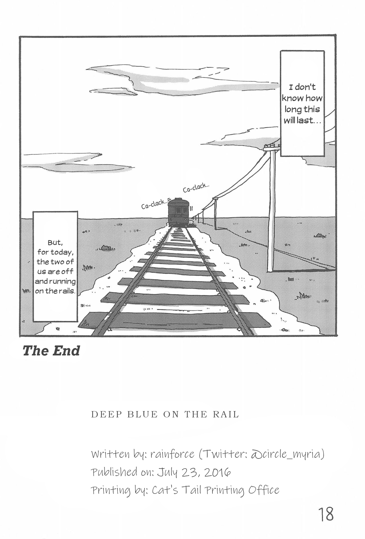 Love Live! - Deep Blue on the Rail (Doujinshi) Oneshot 第18页