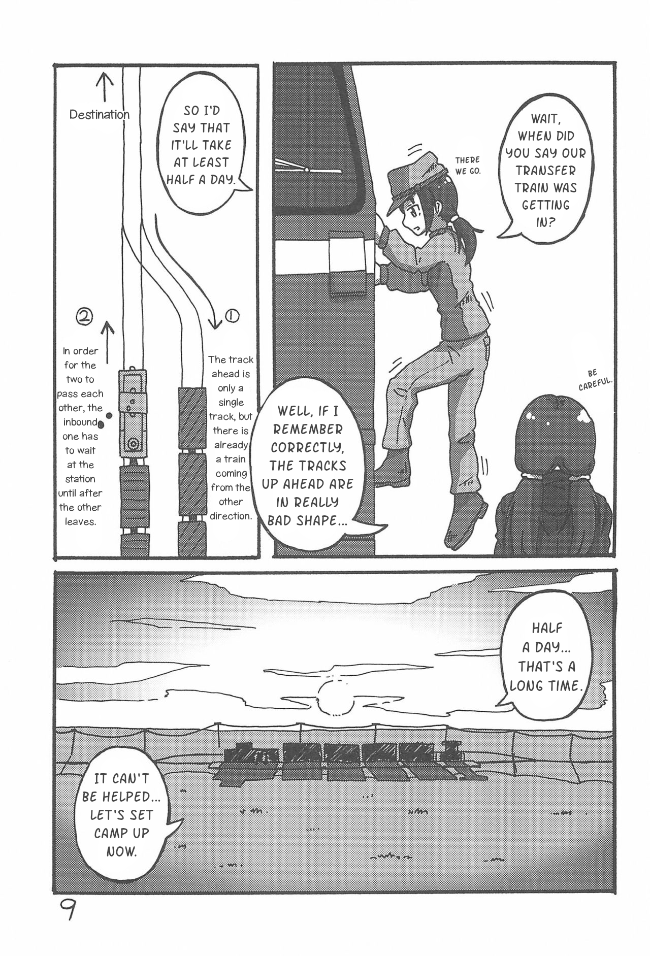Love Live! - Deep Blue on the Rail (Doujinshi) Oneshot 第9页