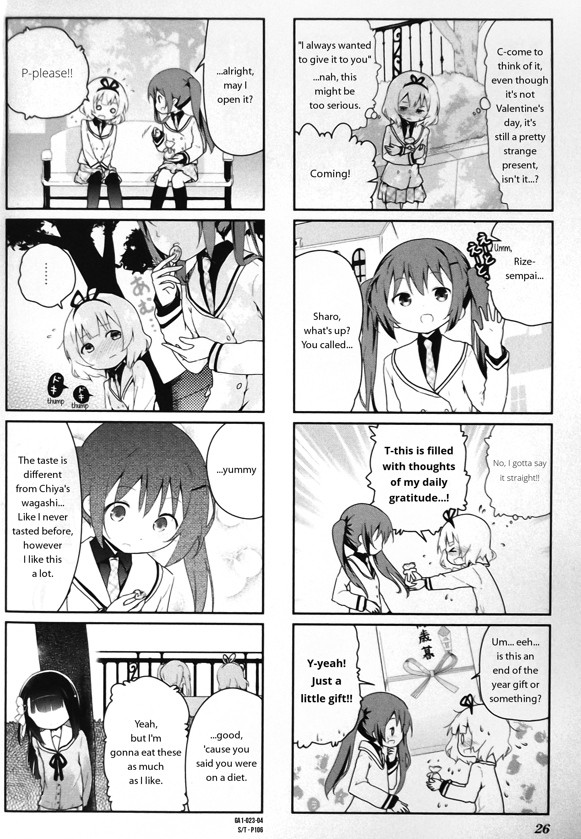 Gochuumon wa Usagi desu ka? Anthology Comic A New Thing 第4页
