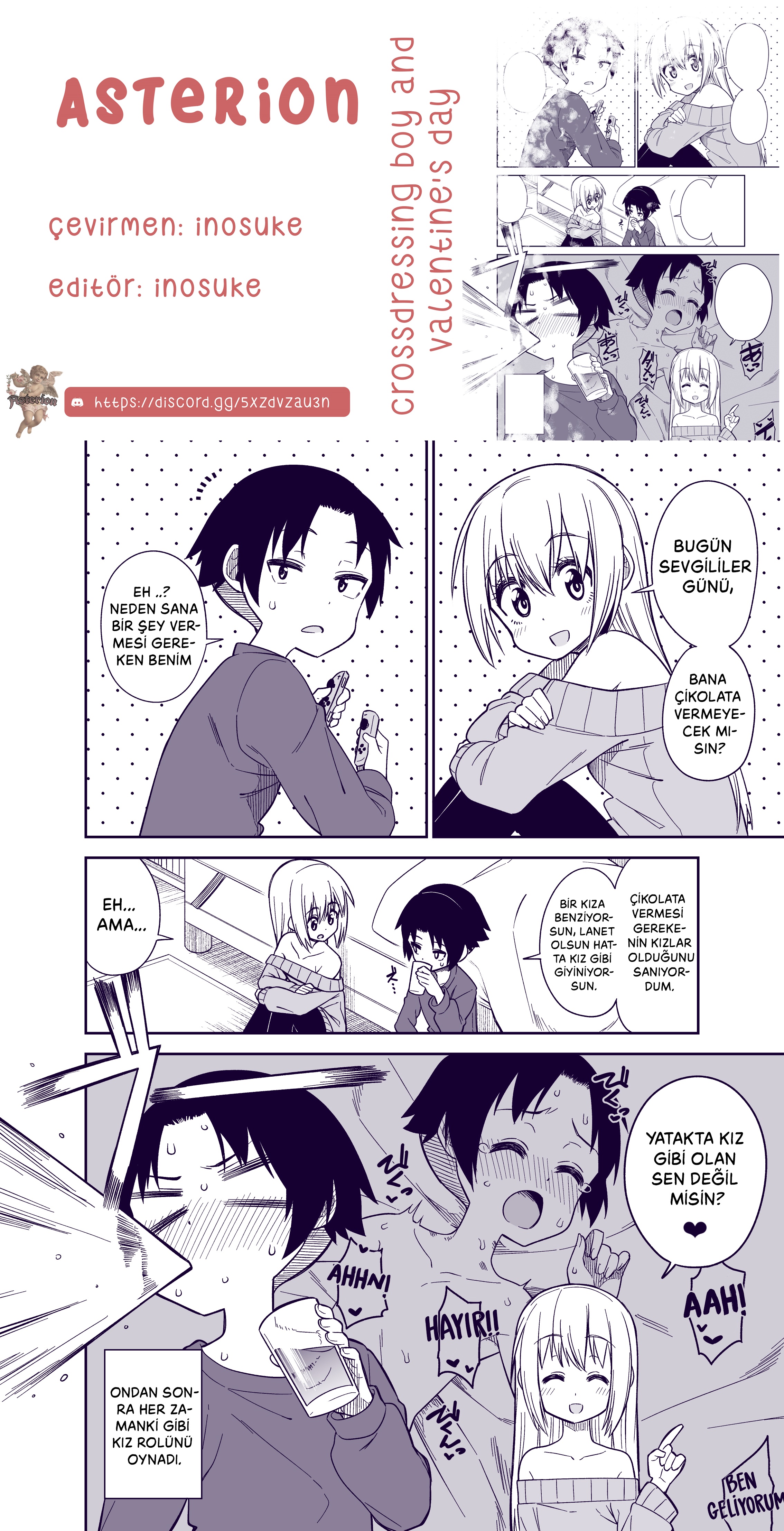 Crossdressing Boy and Valentine's Day 第1页