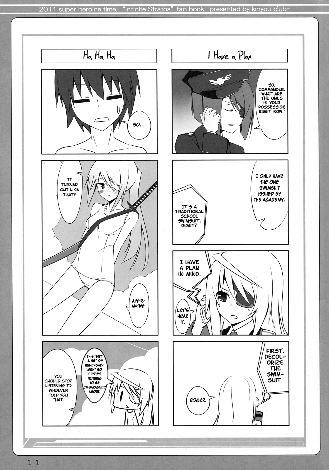Infinite Stratos - Infinite Strike (Doujinshi) Oneshot 第10页
