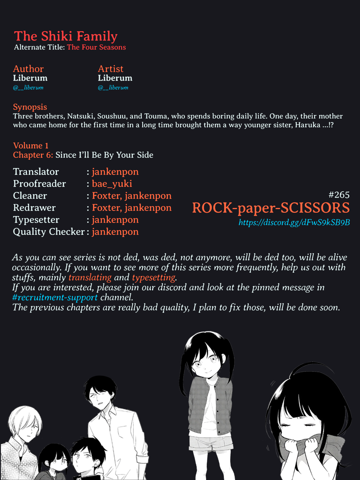 The Shiki Family Since I'll Be By Your Side 第20页