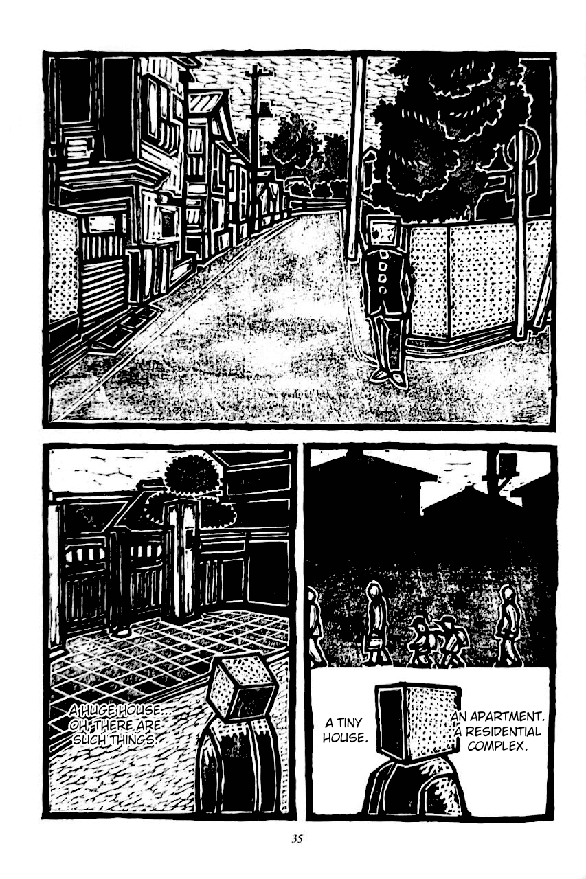 Man with a wardrobe on his head A park 第6页
