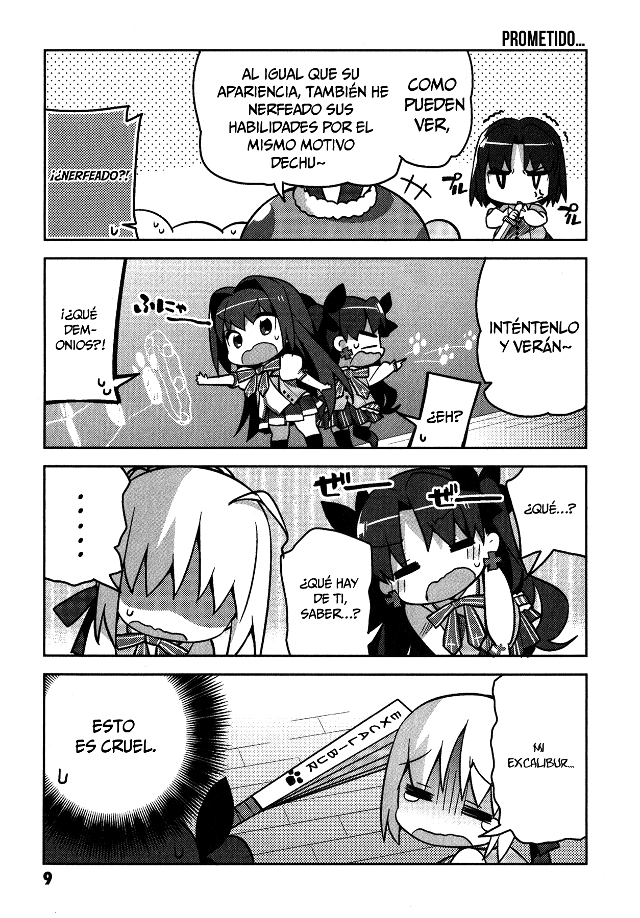 Type-Moon Gakuen - Chibi Chuki! Campana de Inicio 第13页