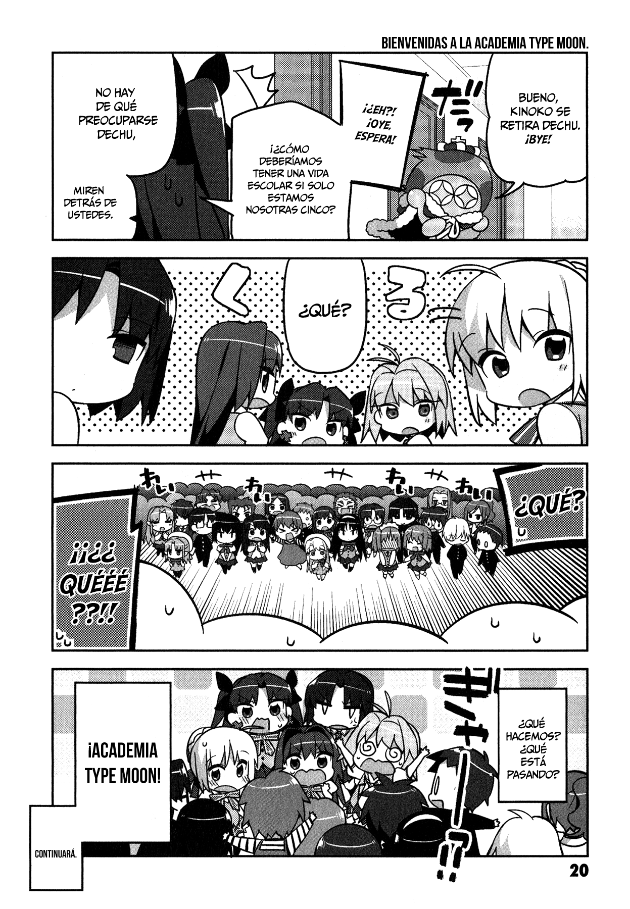 Type-Moon Gakuen - Chibi Chuki! Campana de Inicio 第24页