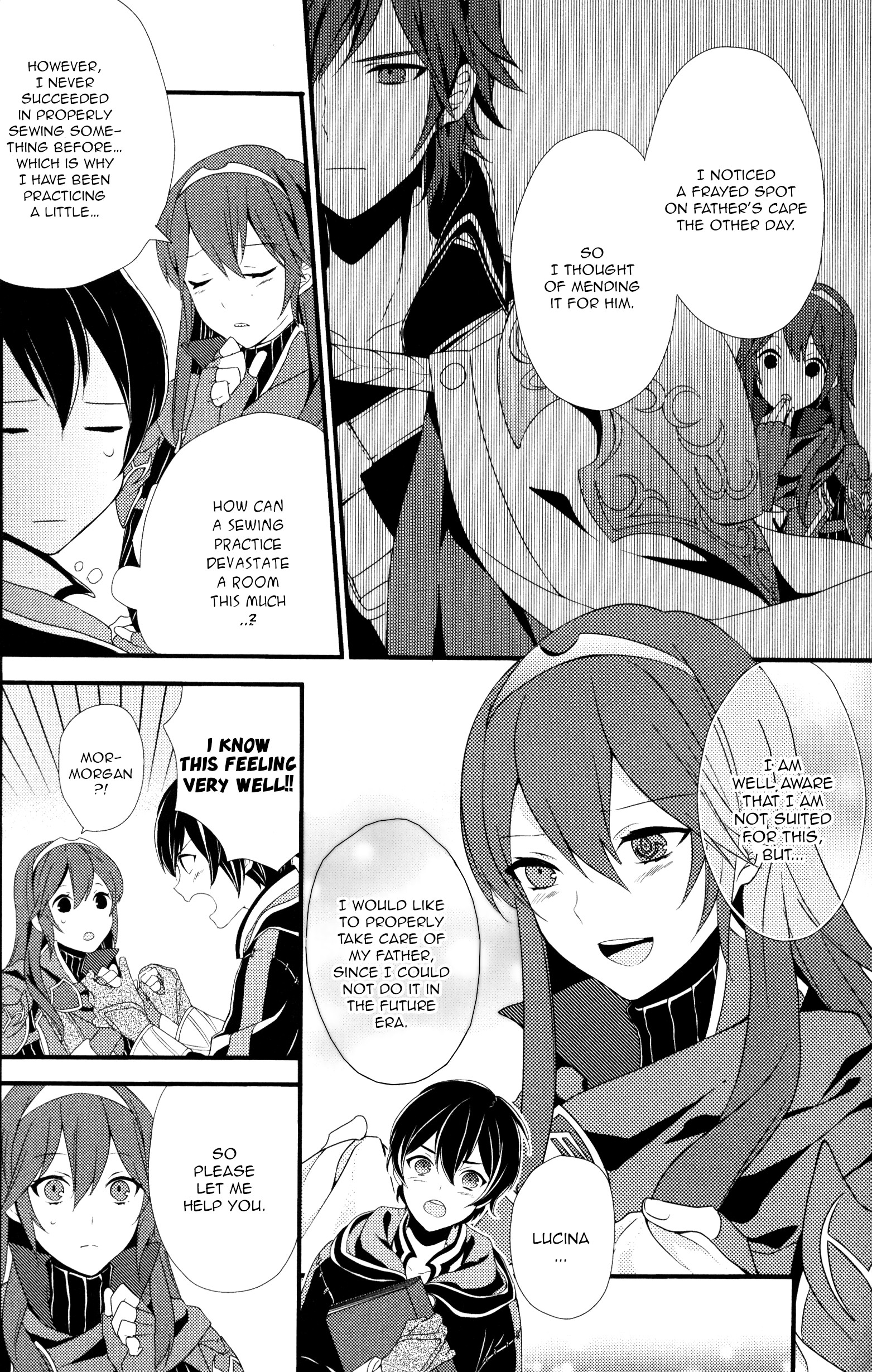 Fire Emblem Awakening: Comic Anthology Lucina's filial care training (Artist: Waranabe) 第2页