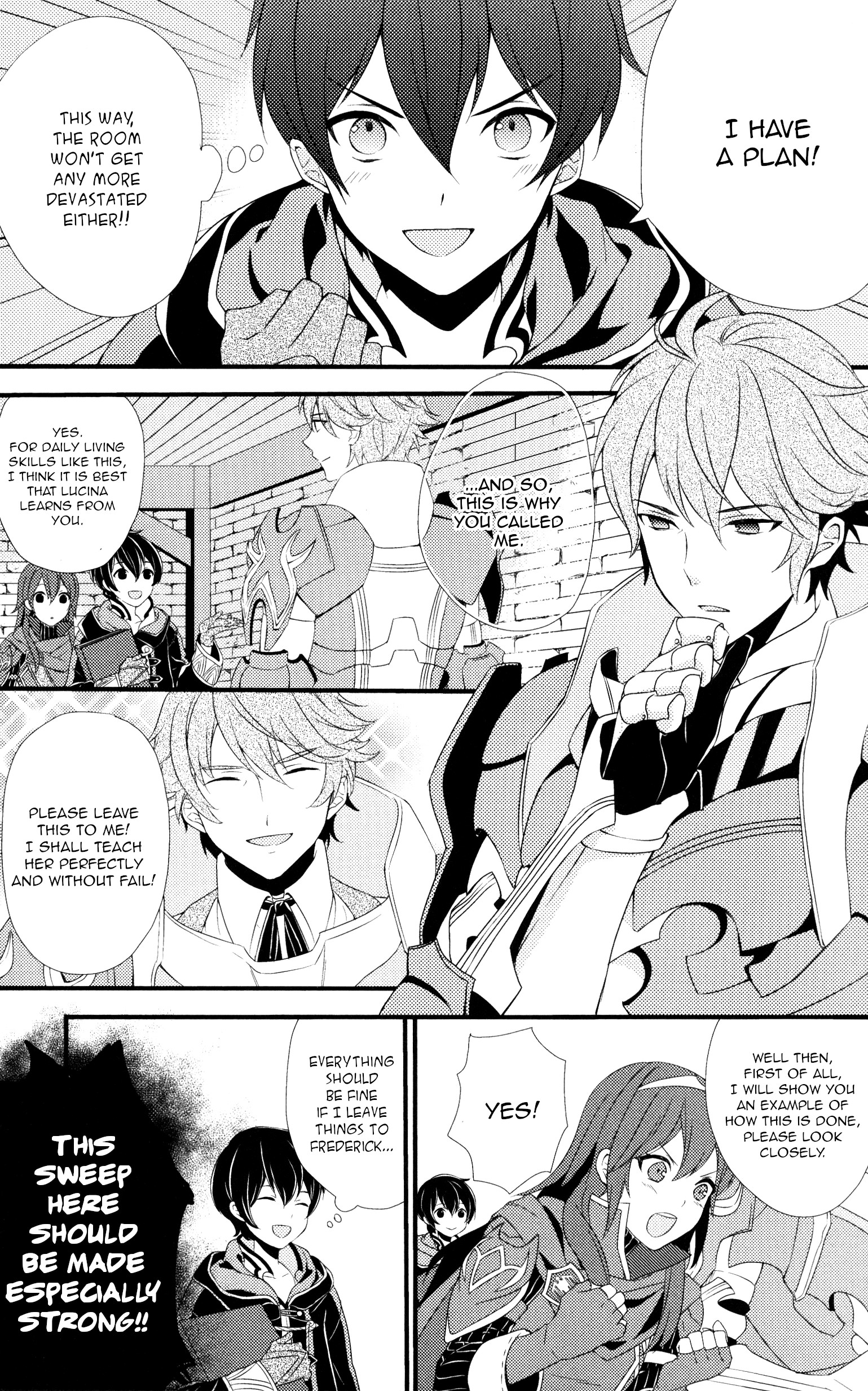 Fire Emblem Awakening: Comic Anthology Lucina's filial care training (Artist: Waranabe) 第3页