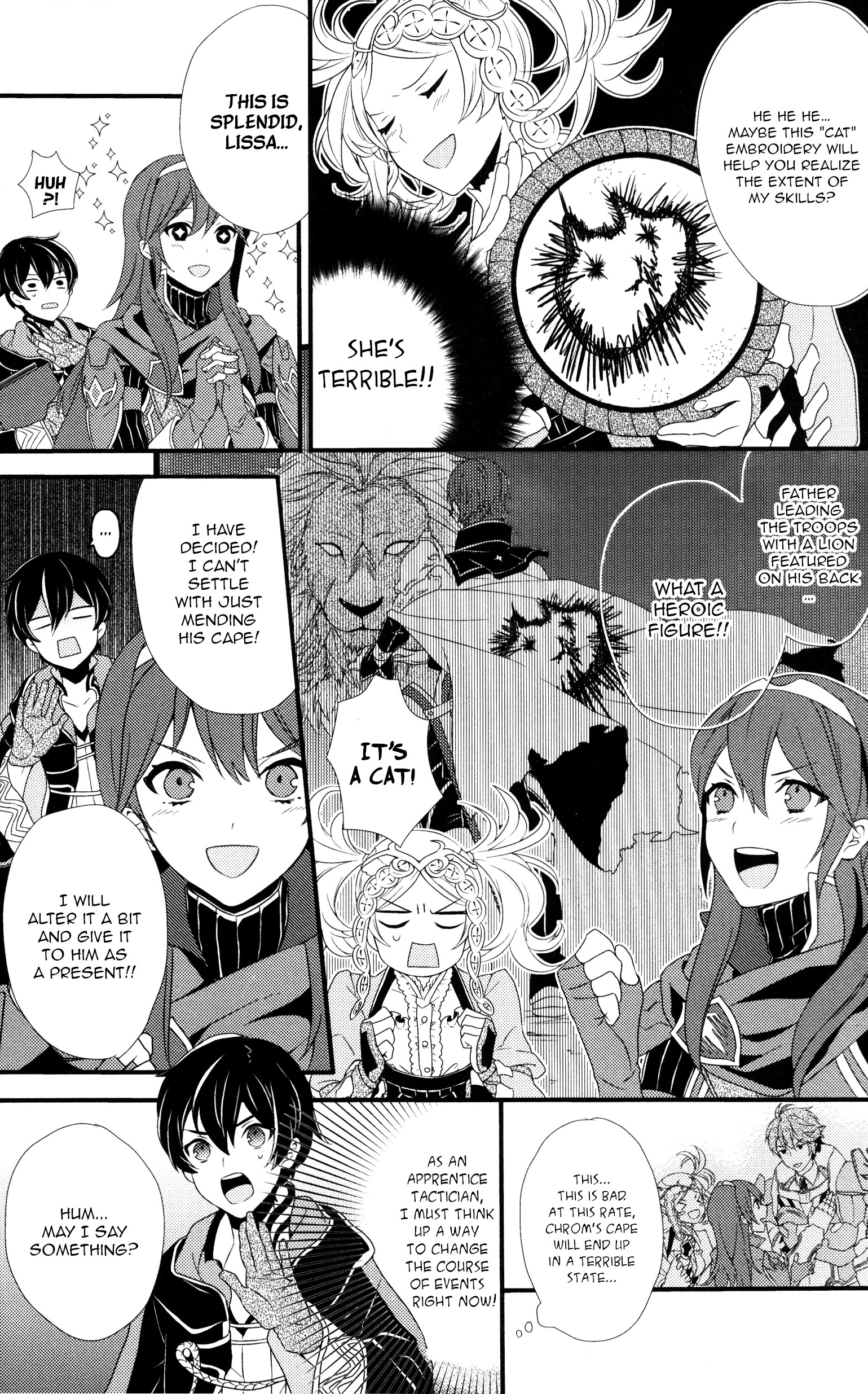 Fire Emblem Awakening: Comic Anthology Lucina's filial care training (Artist: Waranabe) 第5页