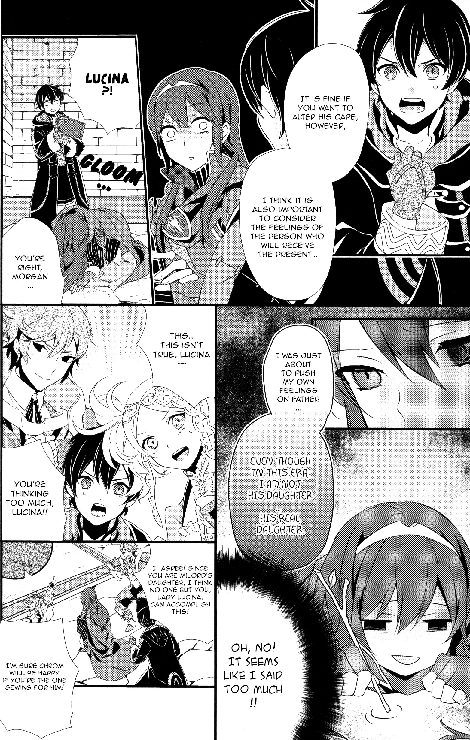 Fire Emblem Awakening: Comic Anthology Lucina's filial care training (Artist: Waranabe) 第6页