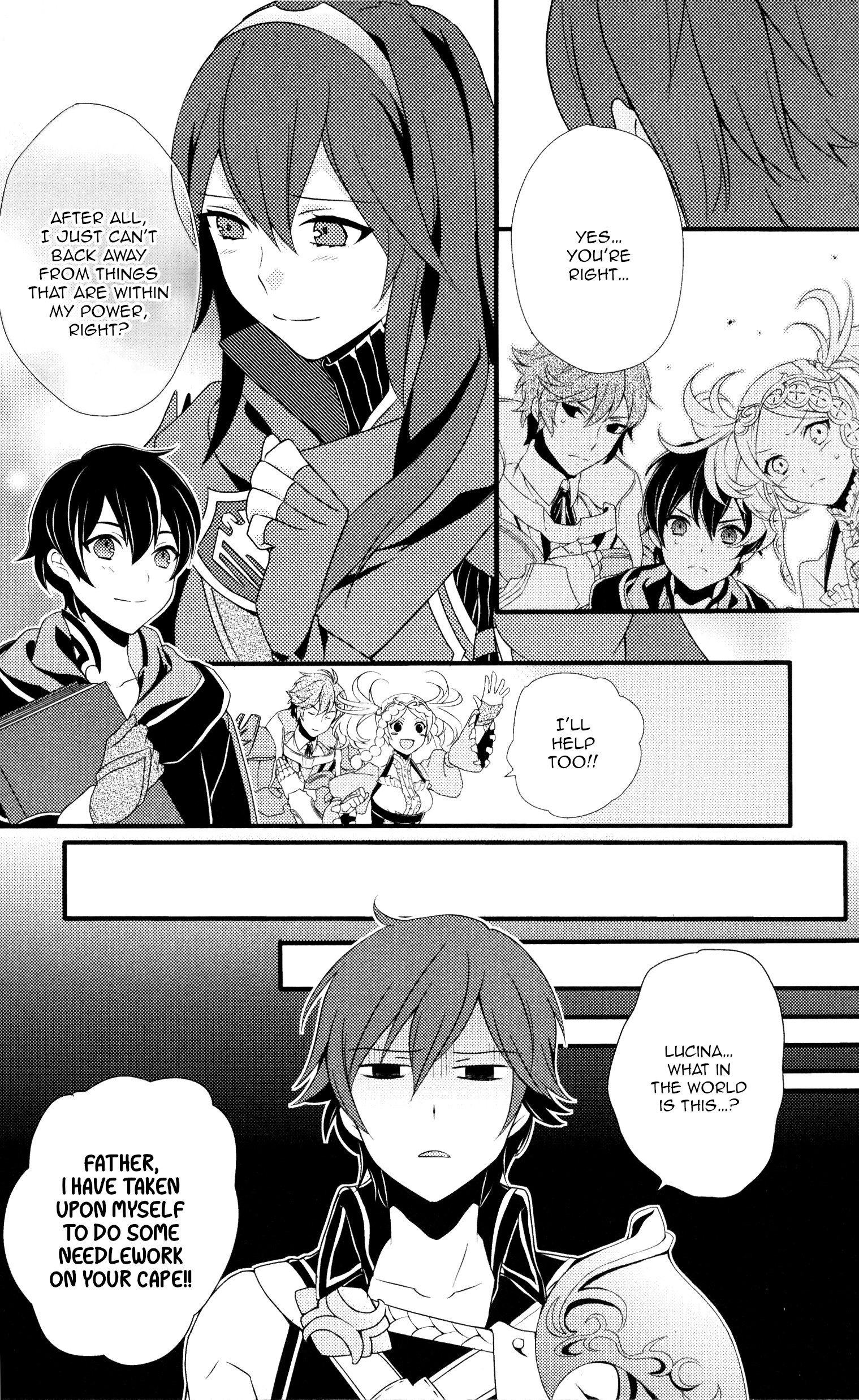 Fire Emblem Awakening: Comic Anthology Lucina's filial care training (Artist: Waranabe) 第7页