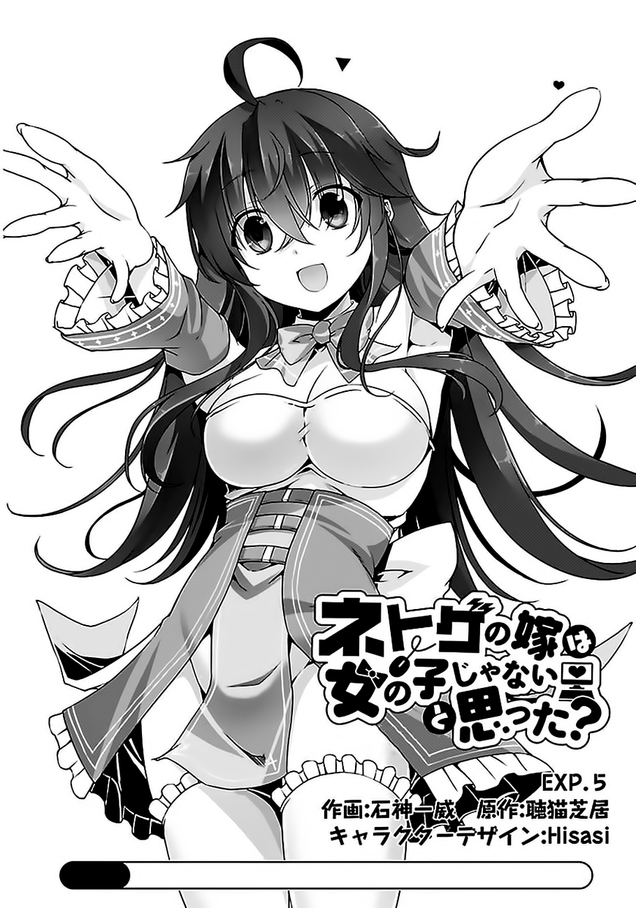 Netoge no Yome wa Onnanoko ja Nai to Omotta? Vol. 1 Ch. 5 第3页