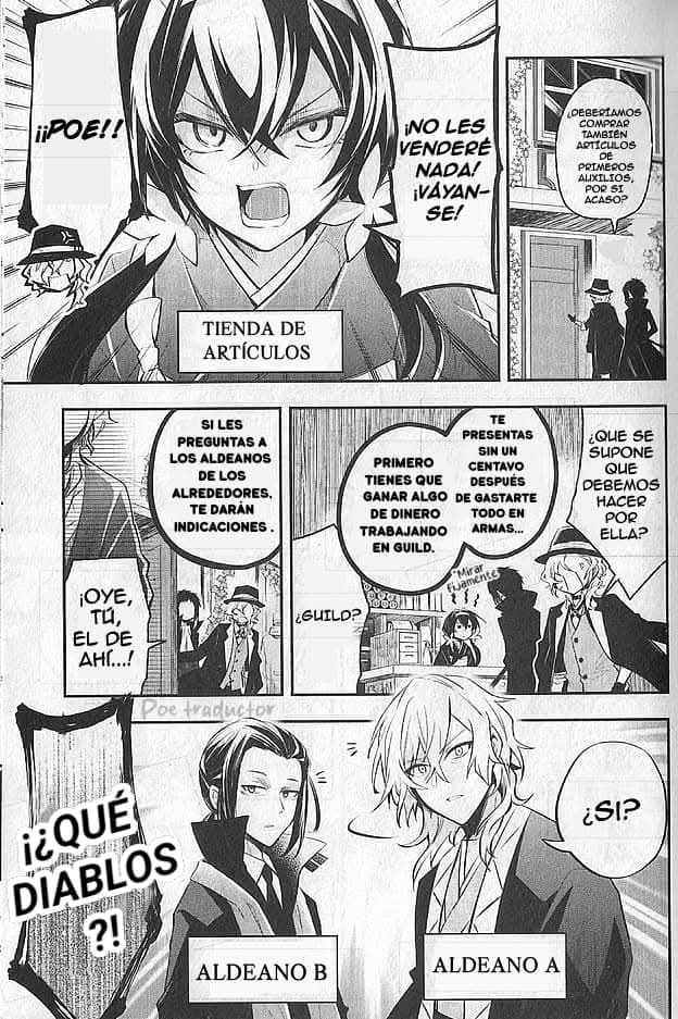 Bungo stray dogs Antología Rin "Cuando la Mafia leyó por casualidad una historia escrita por capricho y fue transportada a un universo alternativo" 第5页