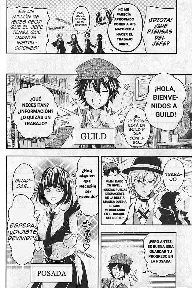 Bungo stray dogs Antología Rin "Cuando la Mafia leyó por casualidad una historia escrita por capricho y fue transportada a un universo alternativo" 第6页