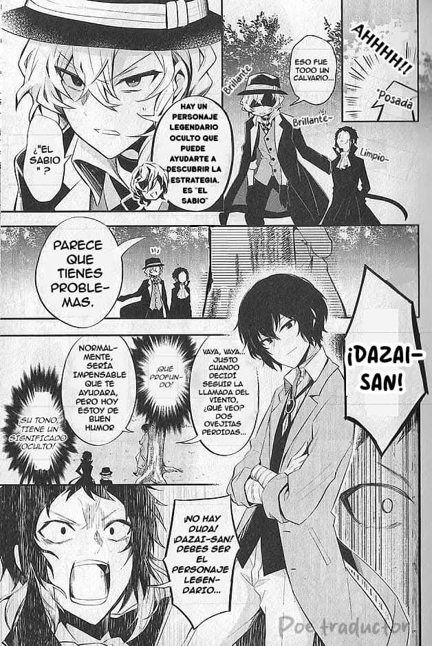 Bungo stray dogs Antología Rin "Cuando la Mafia leyó por casualidad una historia escrita por capricho y fue transportada a un universo alternativo" 第7页