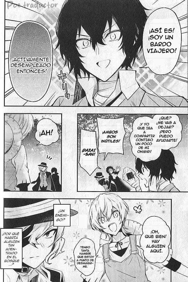 Bungo stray dogs Antología Rin "Cuando la Mafia leyó por casualidad una historia escrita por capricho y fue transportada a un universo alternativo" 第8页