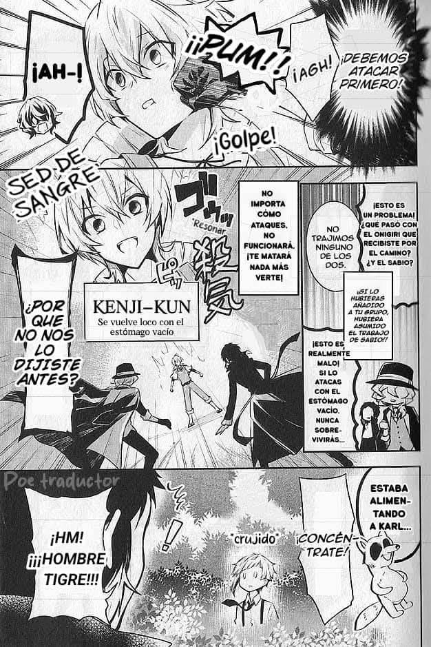 Bungo stray dogs Antología Rin "Cuando la Mafia leyó por casualidad una historia escrita por capricho y fue transportada a un universo alternativo" 第9页