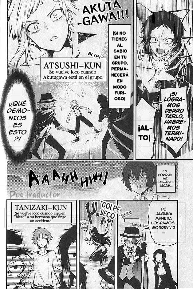 Bungo stray dogs Antología Rin "Cuando la Mafia leyó por casualidad una historia escrita por capricho y fue transportada a un universo alternativo" 第10页