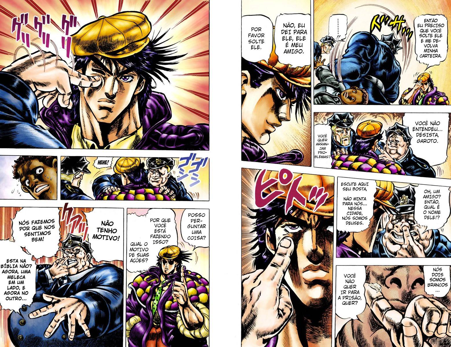 JoJo's Bizarre Adventure, Part 2: Battle Tendency (Official Colored) Vol. 1 Ch. 1 第7页