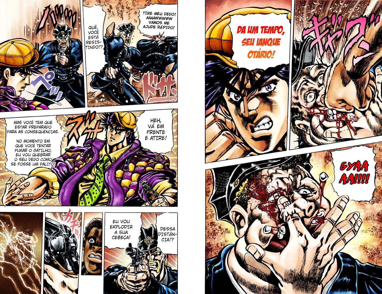 JoJo's Bizarre Adventure, Part 2: Battle Tendency (Official Colored) Vol. 1 Ch. 1 第8页