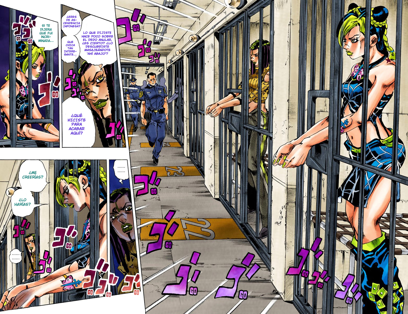 JoJo's Bizarre Adventure, Part 6: Stone Ocean (Official Colored) Stone Ocean Parte 1 - scans a color 第15页