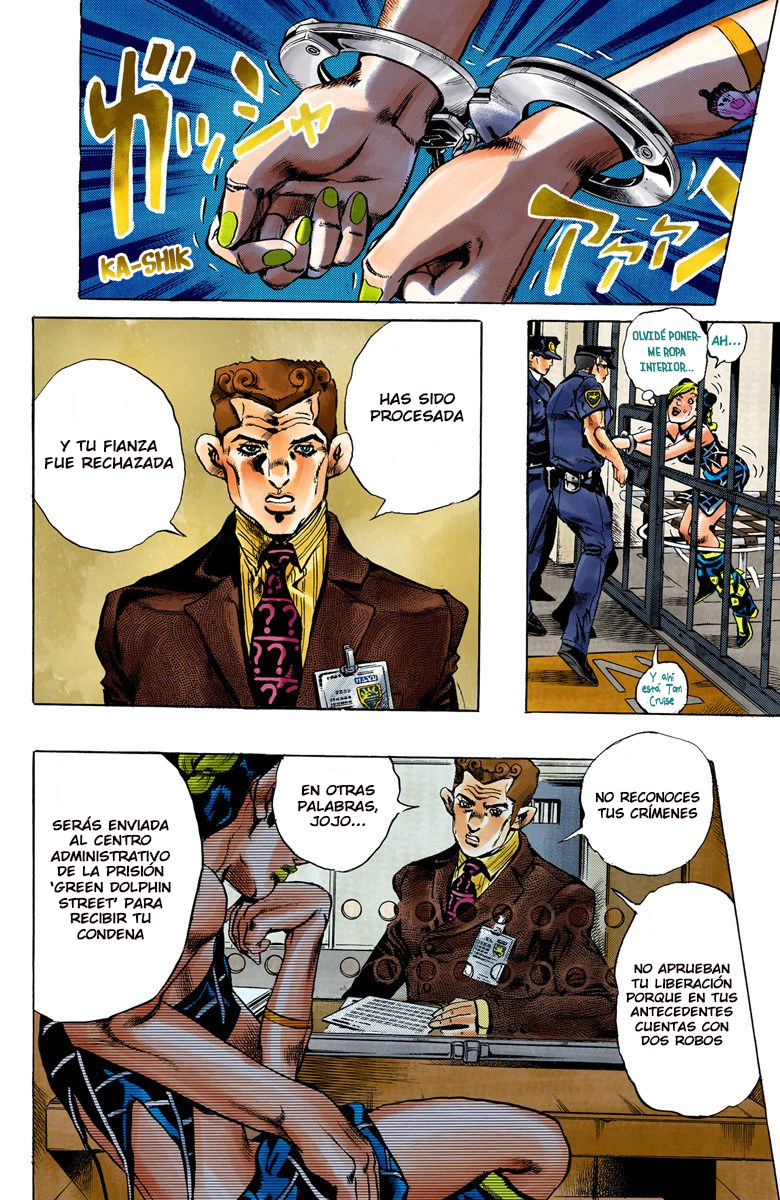 JoJo's Bizarre Adventure, Part 6: Stone Ocean (Official Colored) Stone Ocean Parte 1 - scans a color 第16页