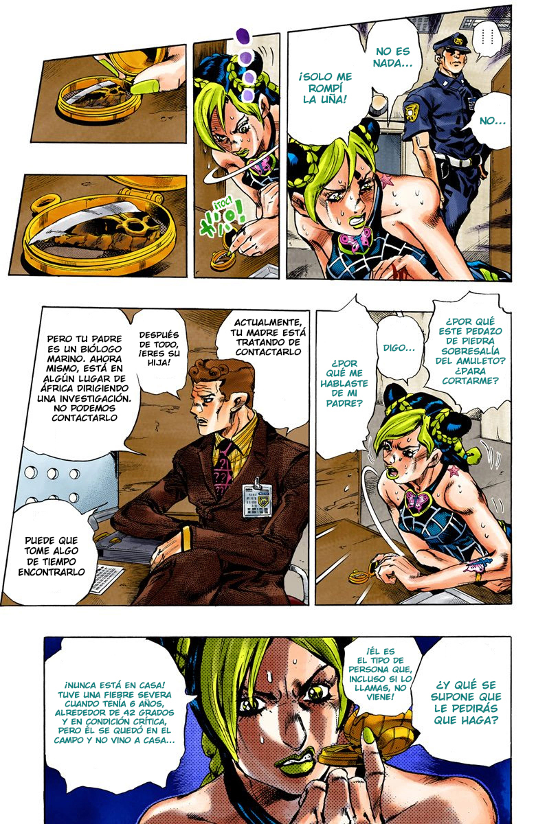 JoJo's Bizarre Adventure, Part 6: Stone Ocean (Official Colored) Stone Ocean Parte 1 - scans a color 第21页