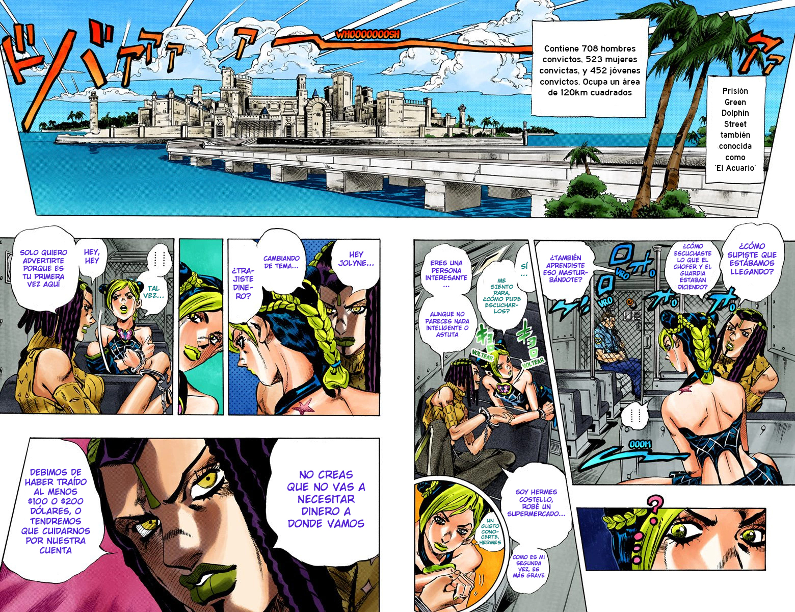 JoJo's Bizarre Adventure, Part 6: Stone Ocean (Official Colored) Stone Ocean Parte 1 - scans a color 第27页
