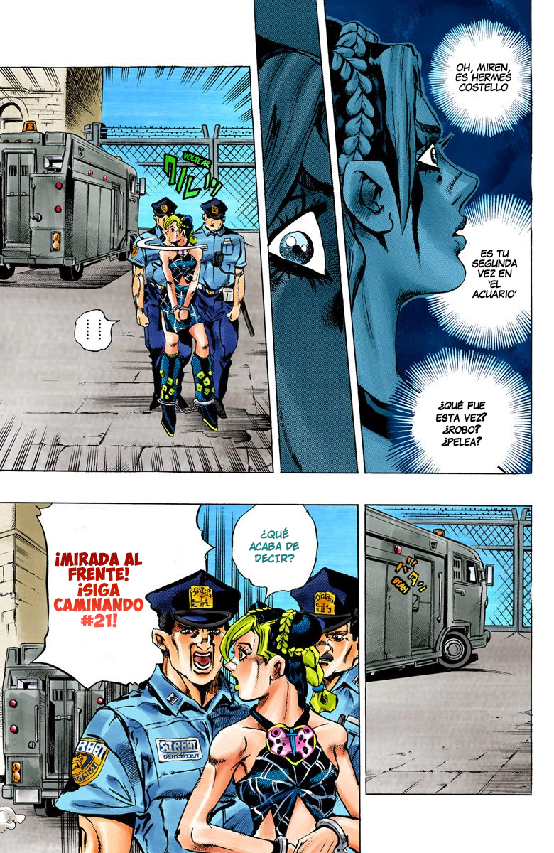 JoJo's Bizarre Adventure, Part 6: Stone Ocean (Official Colored) Stone Ocean Parte 1 - scans a color 第33页