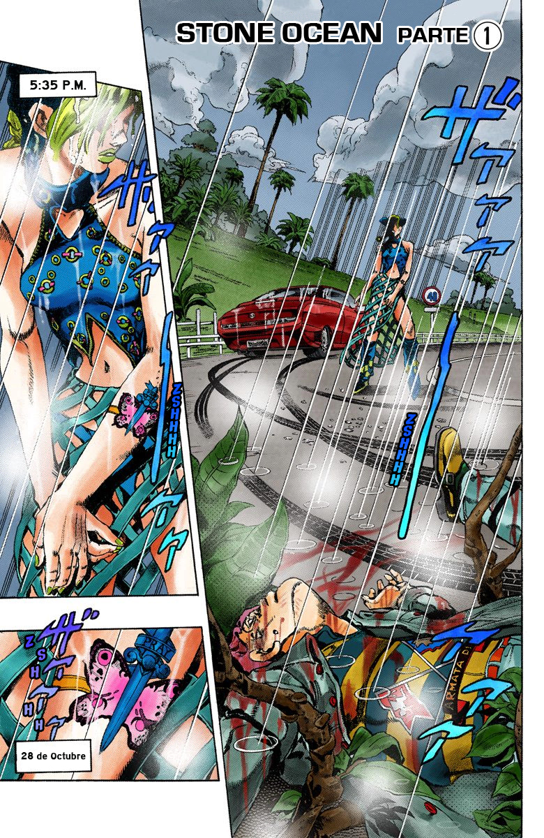 JoJo's Bizarre Adventure, Part 6: Stone Ocean (Official Colored) Stone Ocean Parte 1 - scans a color 第5页