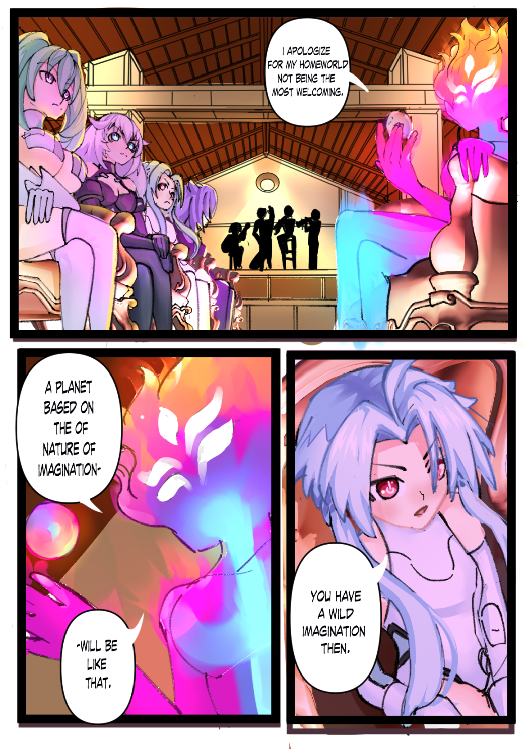 Astrodimension Neptunia (Doujinshi) You're All In A Competition... 第1页