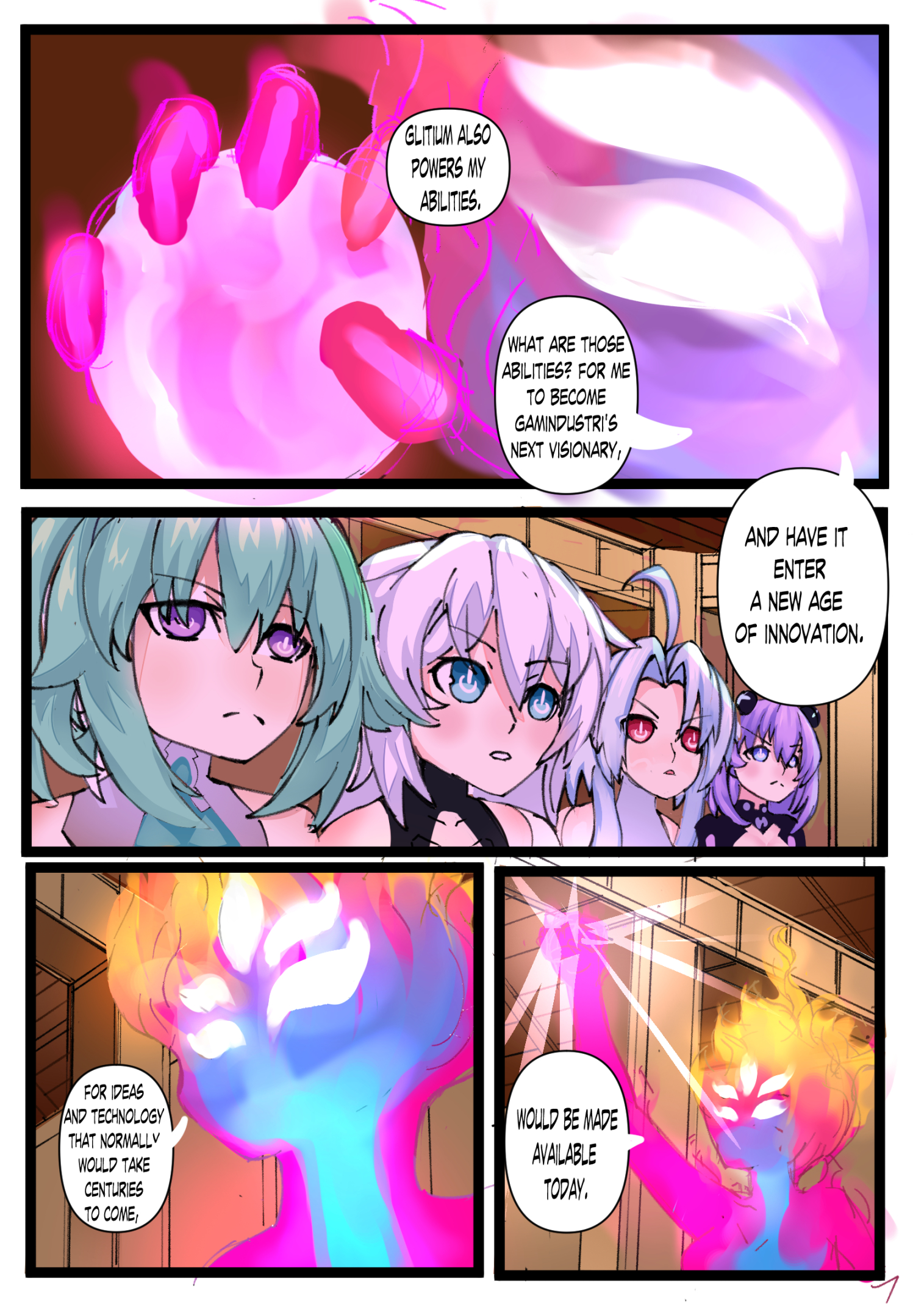 Astrodimension Neptunia (Doujinshi) You're All In A Competition... 第3页
