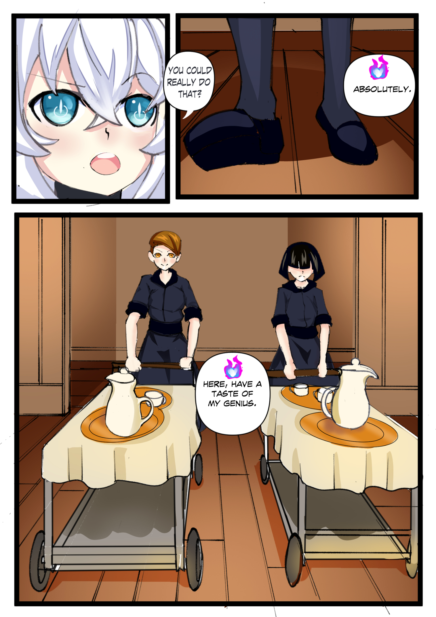 Astrodimension Neptunia (Doujinshi) You're All In A Competition... 第4页