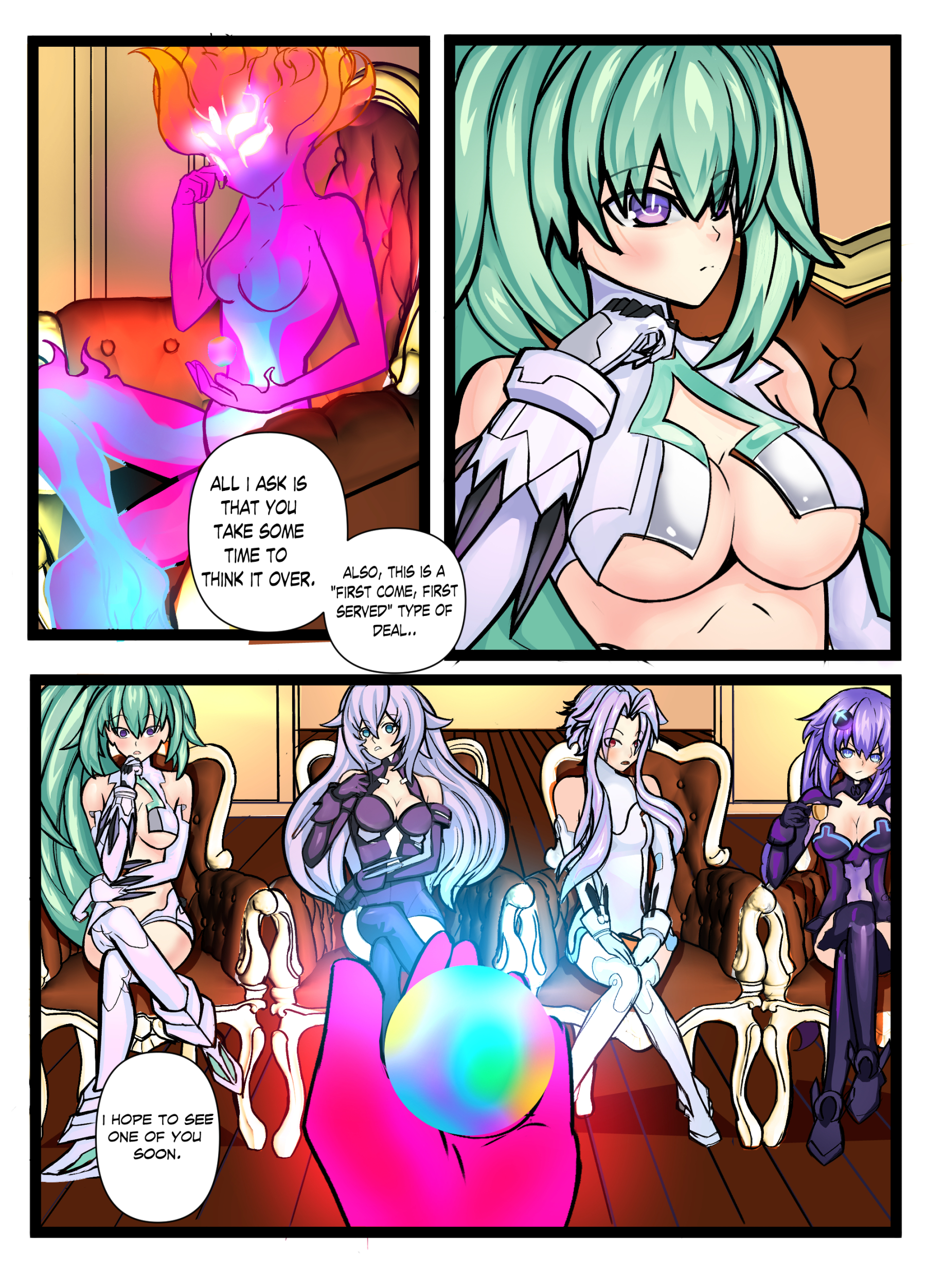 Astrodimension Neptunia (Doujinshi) You're All In A Competition... 第10页