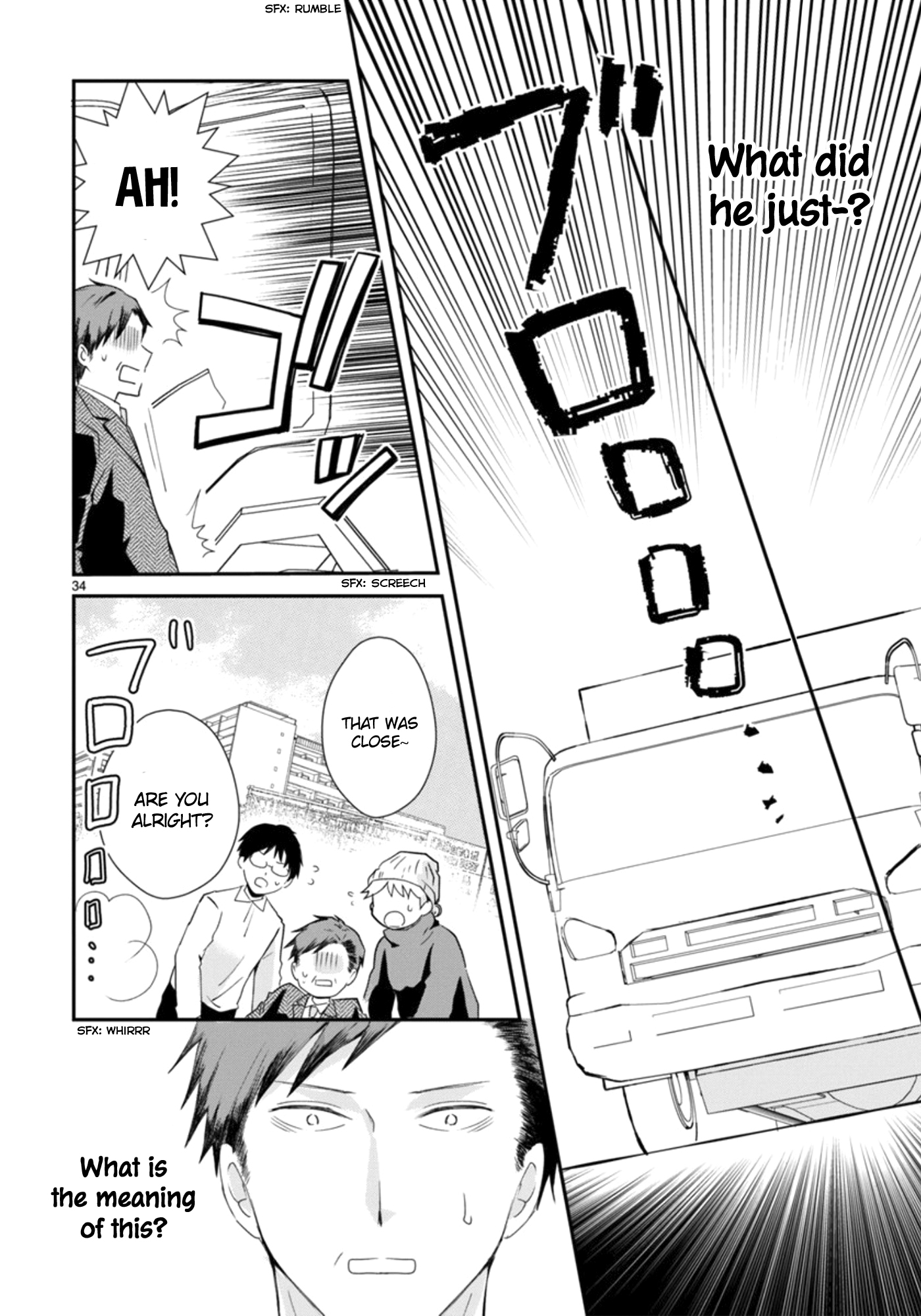Reincarnated Old Man becomes a Heroine. Oneshot 第34页