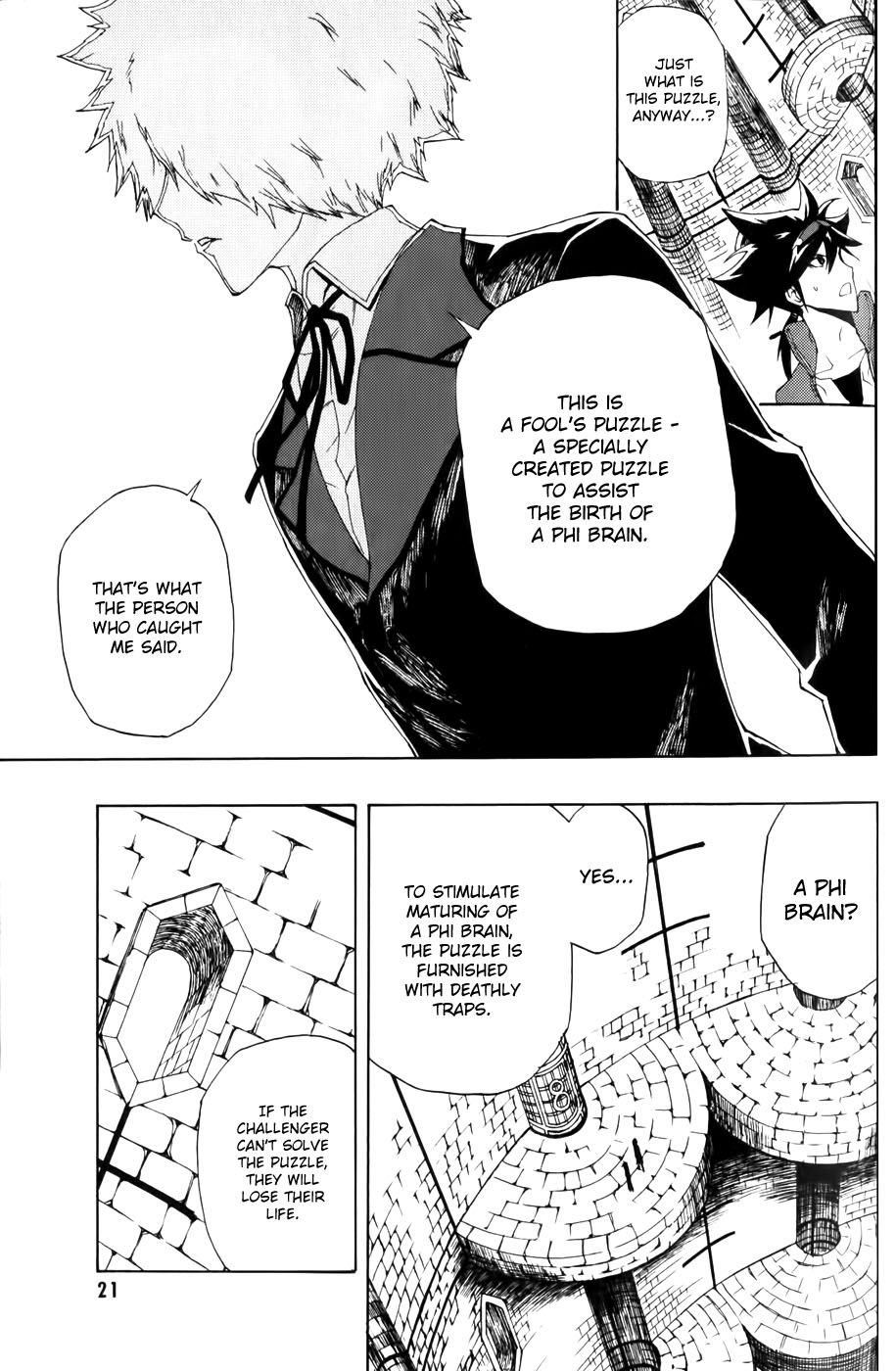 Phi Brain: Puzzle of God Vol. 2 Ch. 6 第22页