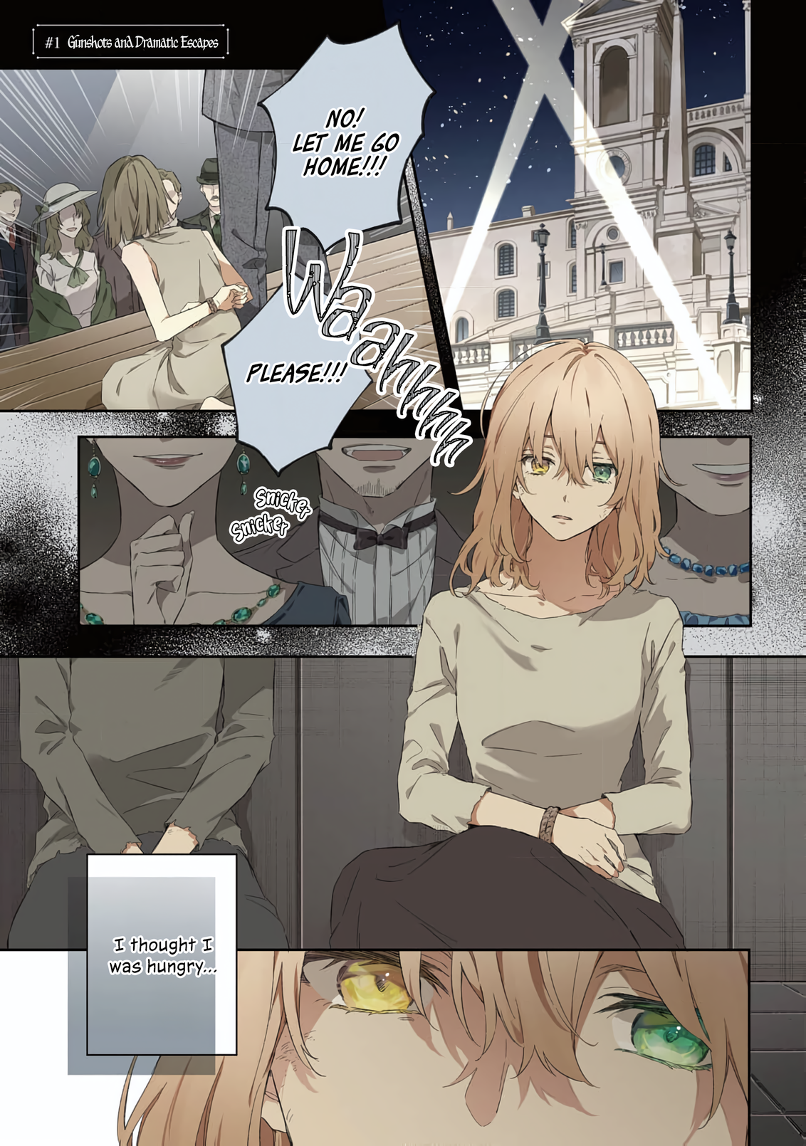 Koyoi, Lorenzi-ke de Kanbi naru Chuusei wo Gunshots and Dramatic Escapes 第3页